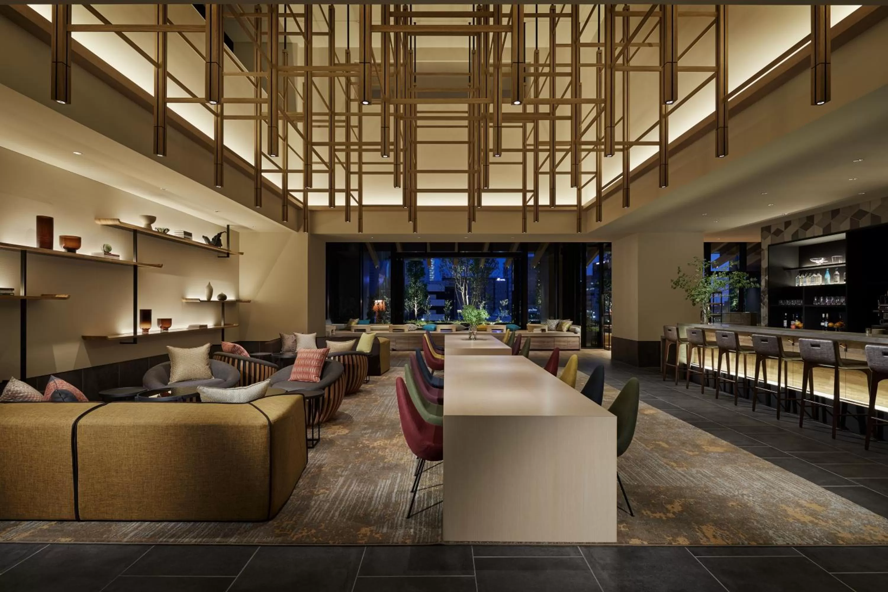 Lobby or reception in Hyatt House Kanazawa