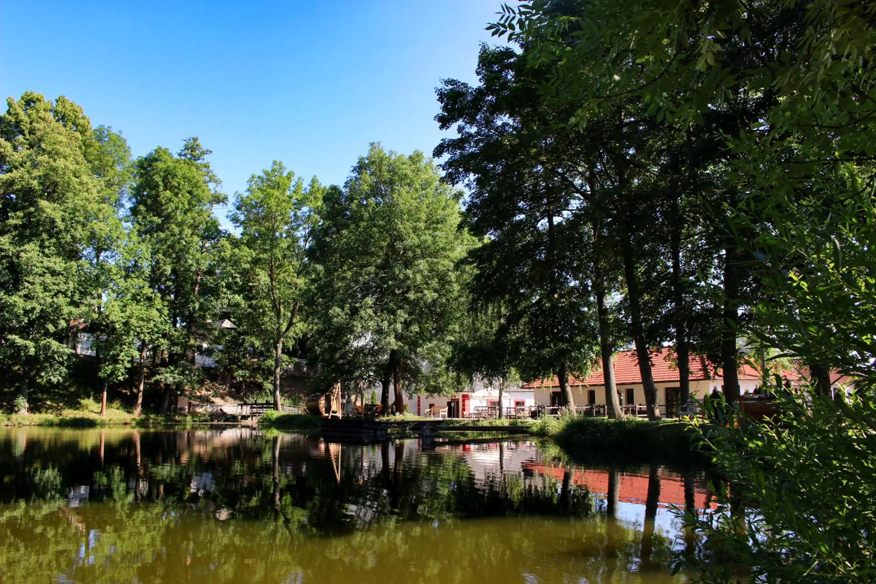 Nearby landmark in Resort Mlýn Černovice