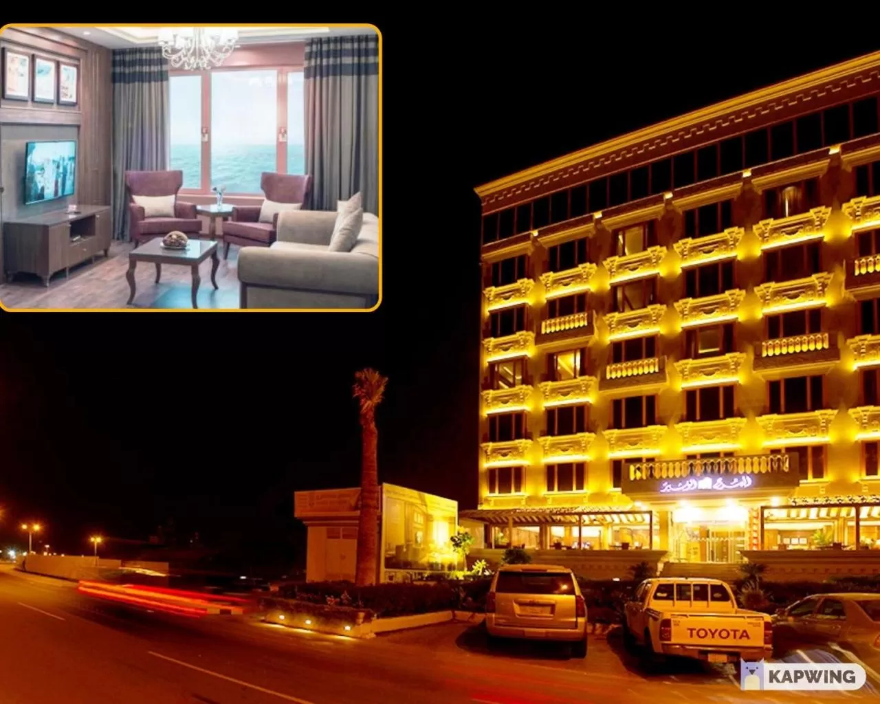 Property building in Al-Borg Al-Watheer Serviced apartments