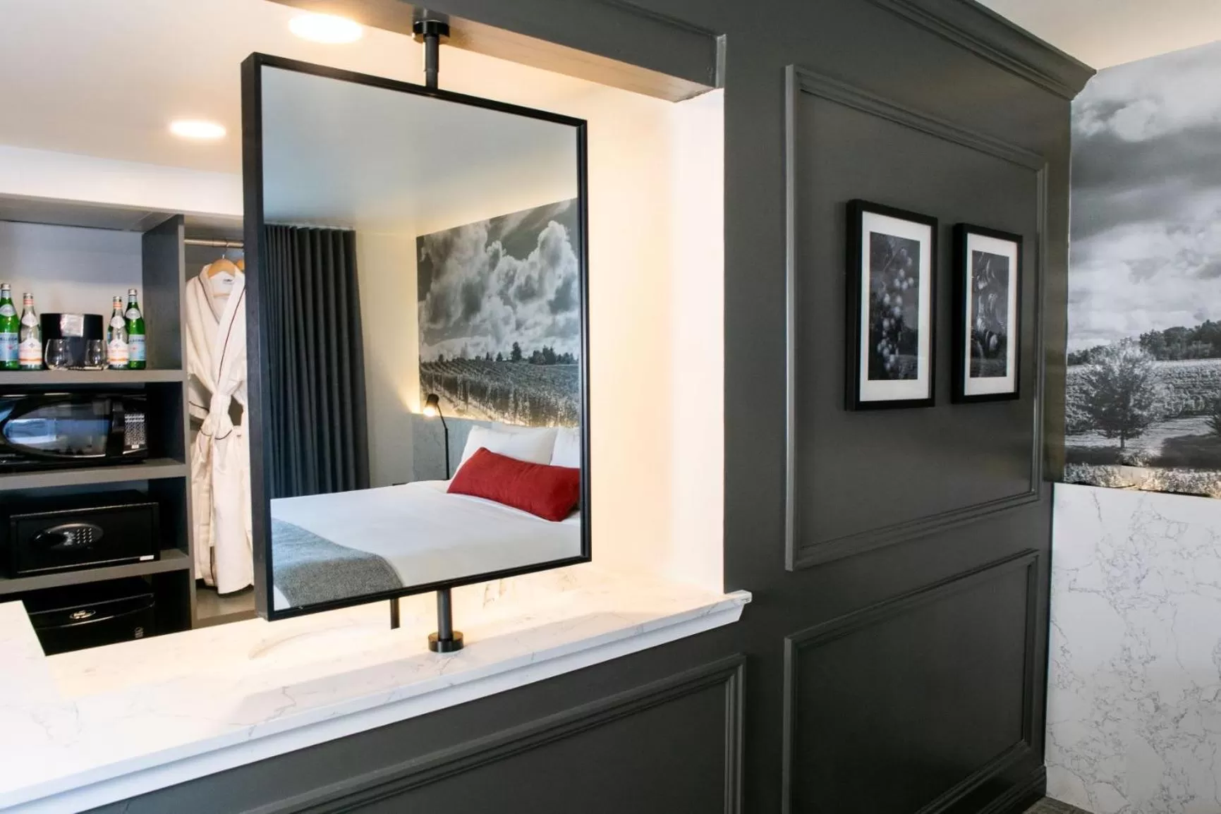 Bed in Vinland Hotel and Lounge