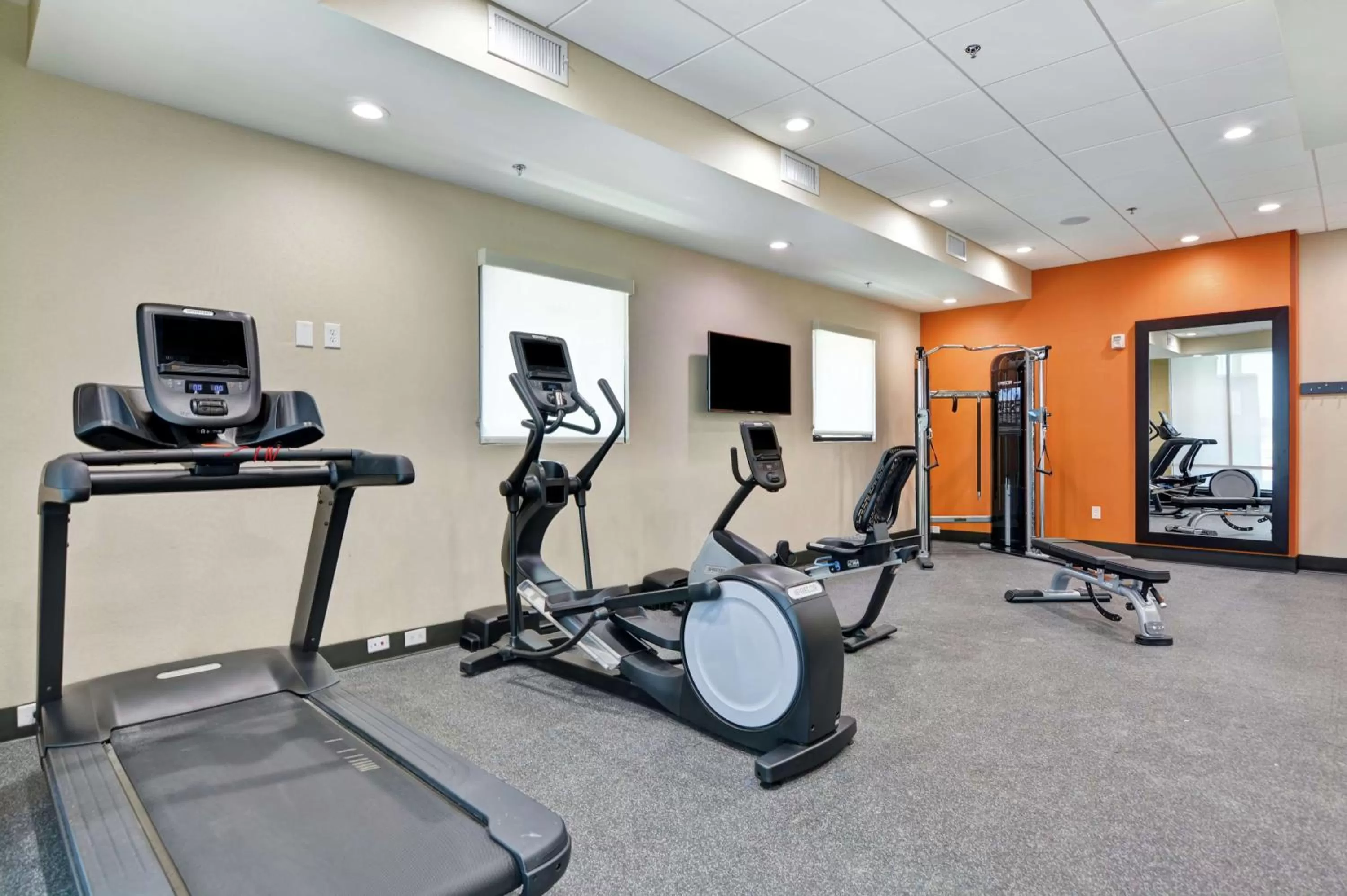 Fitness centre/facilities in Home2 Suites By Hilton McKinney