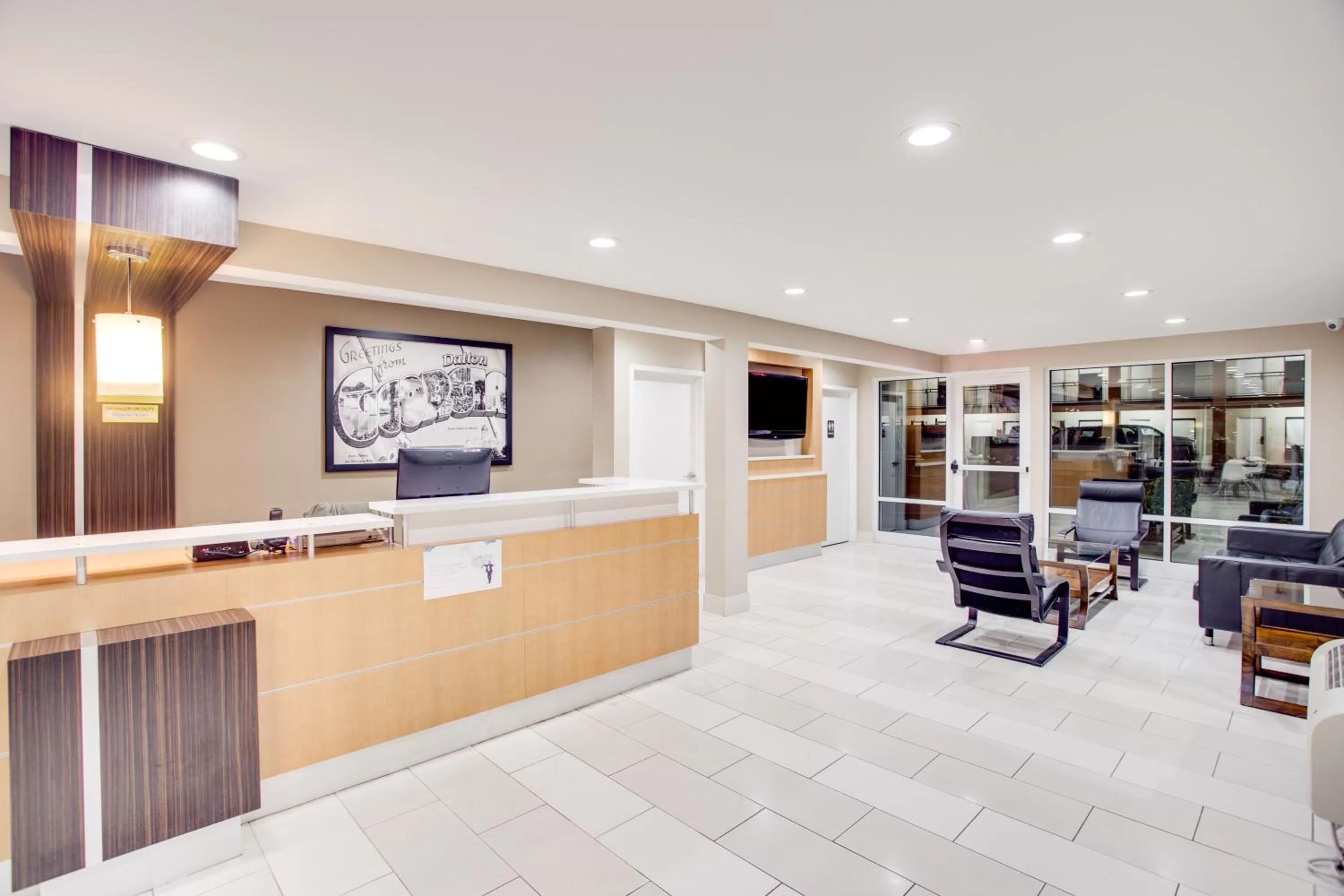 Lobby or reception in Super 8 by Wyndham Dalton