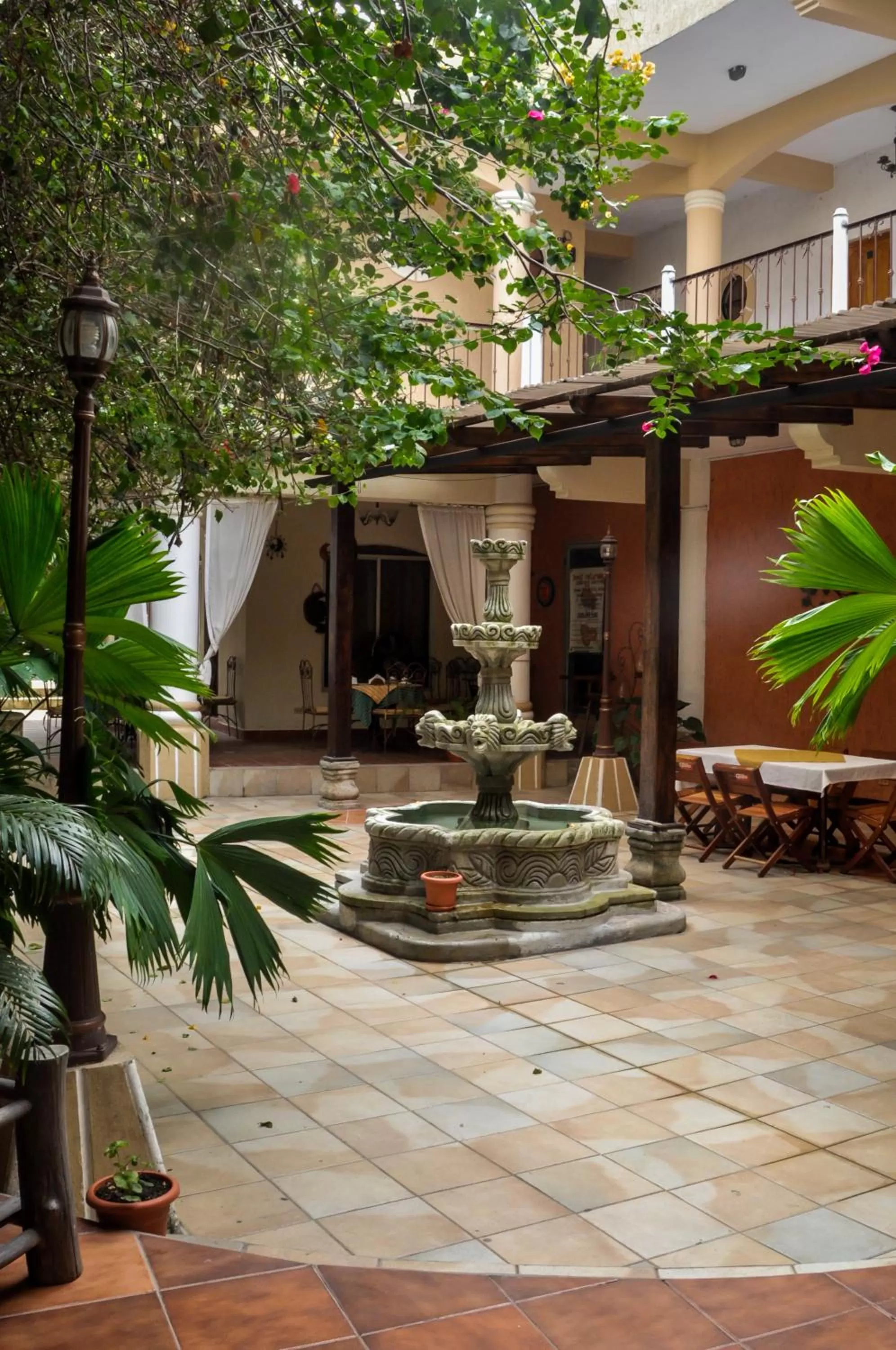 Decorative detail in Hotel Quinta Maya