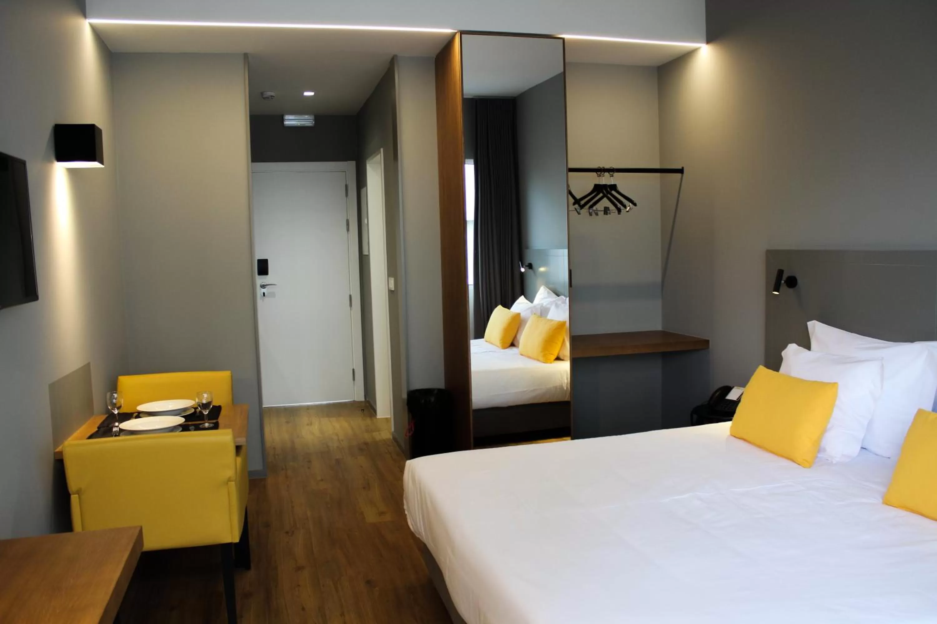 Bed in Apartamentos Turisticos Paraiso