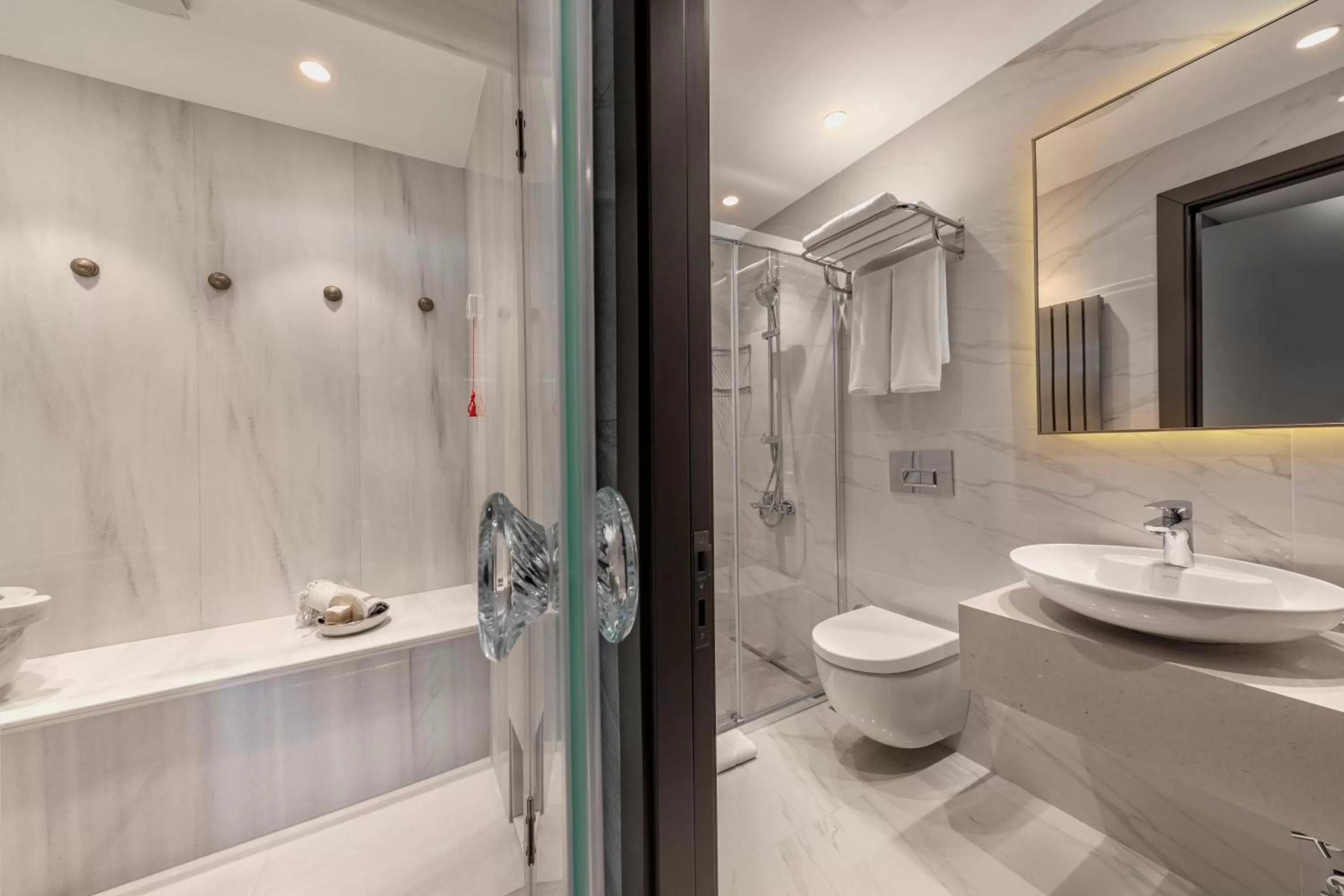 Bathroom in Mula Hotel