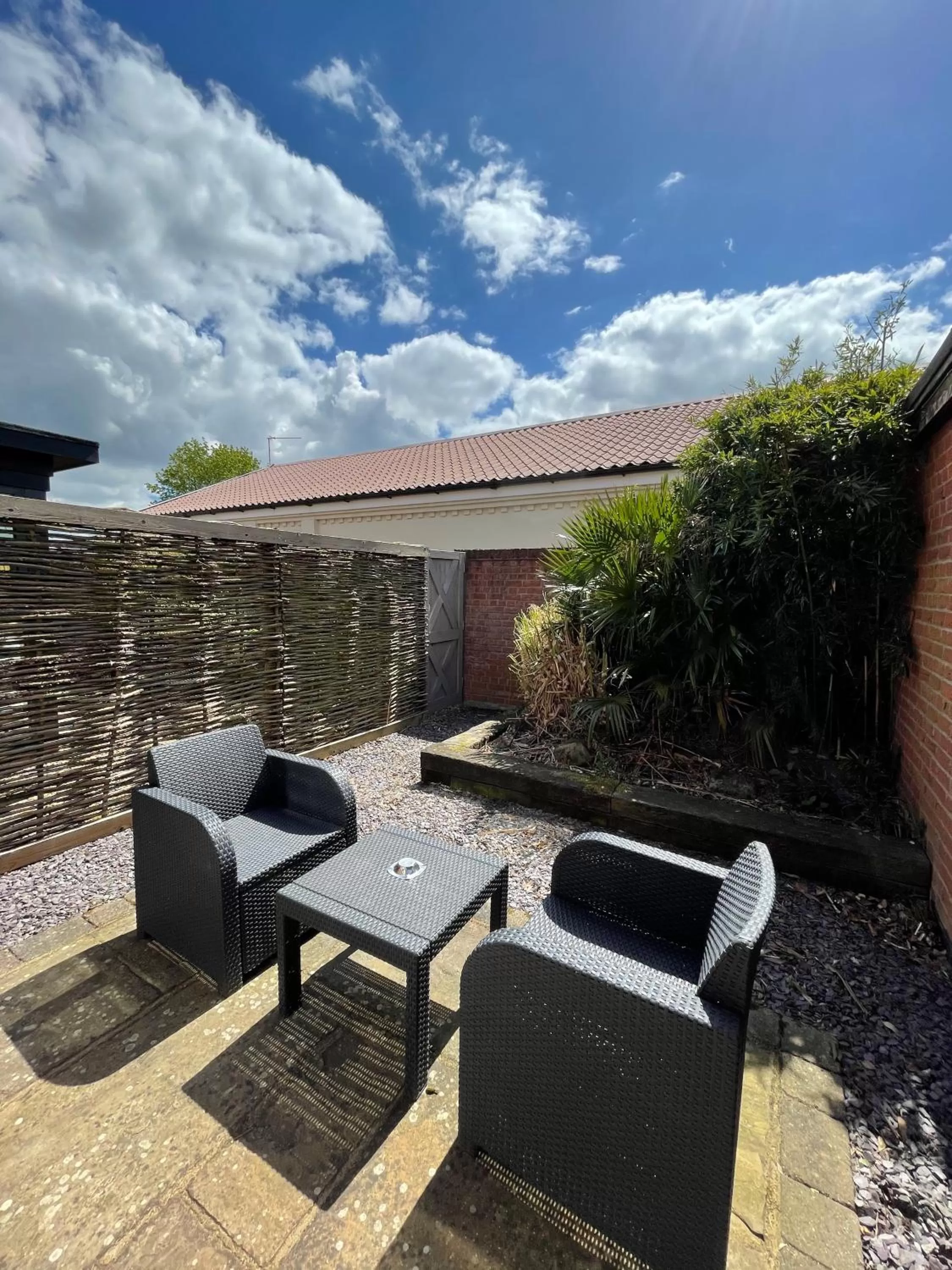 Patio in Park Farm Hotel