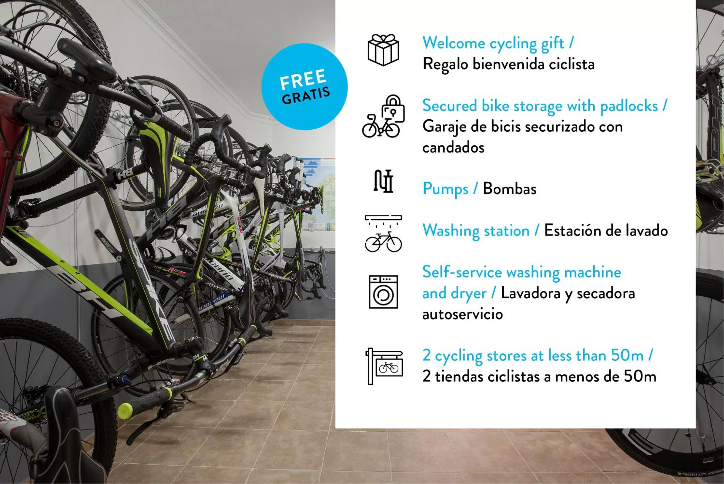 Cycling in La Goleta Hotel de Mar - Adults Only
