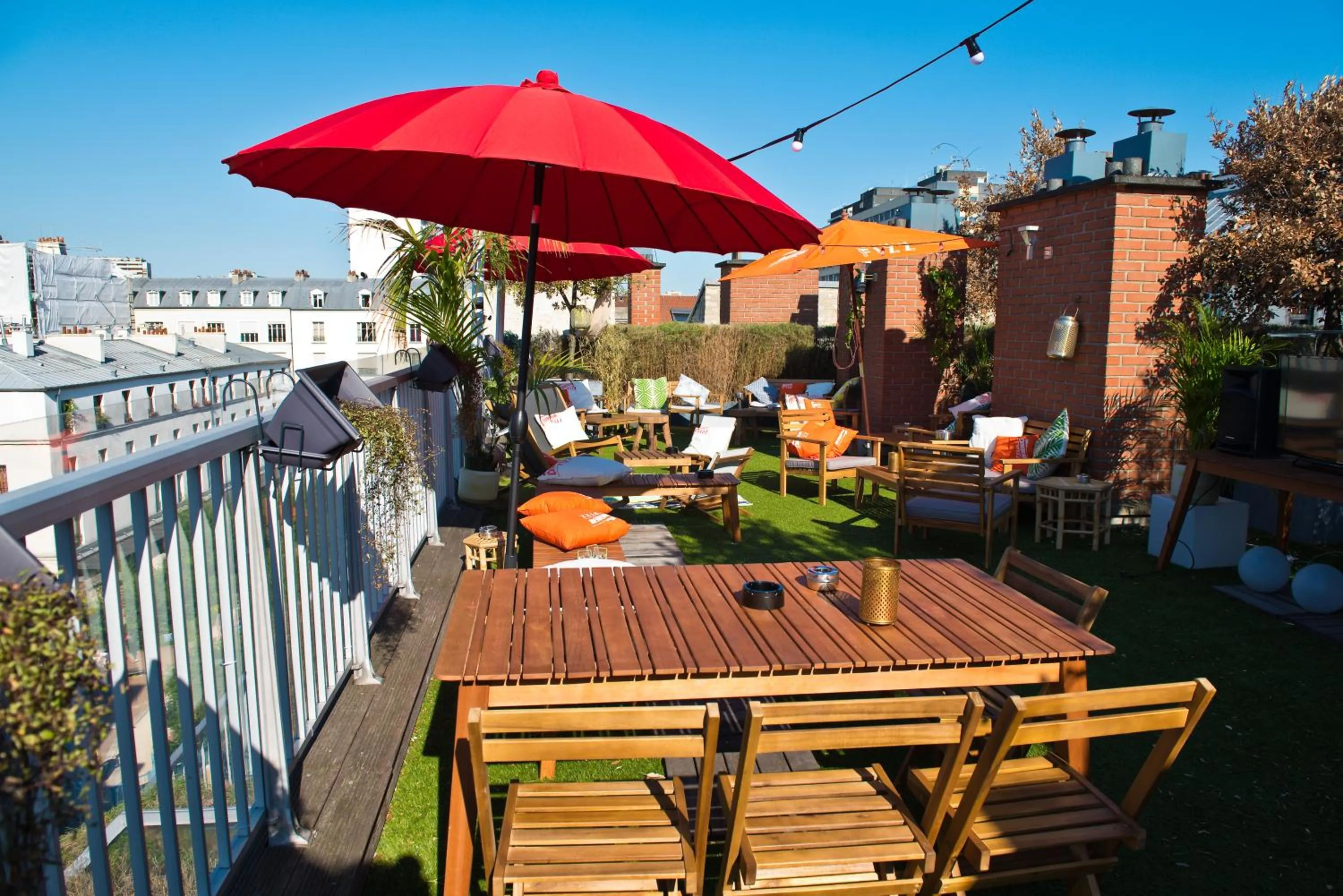Balcony/Terrace in Mercure Paris Bastille Saint Antoine