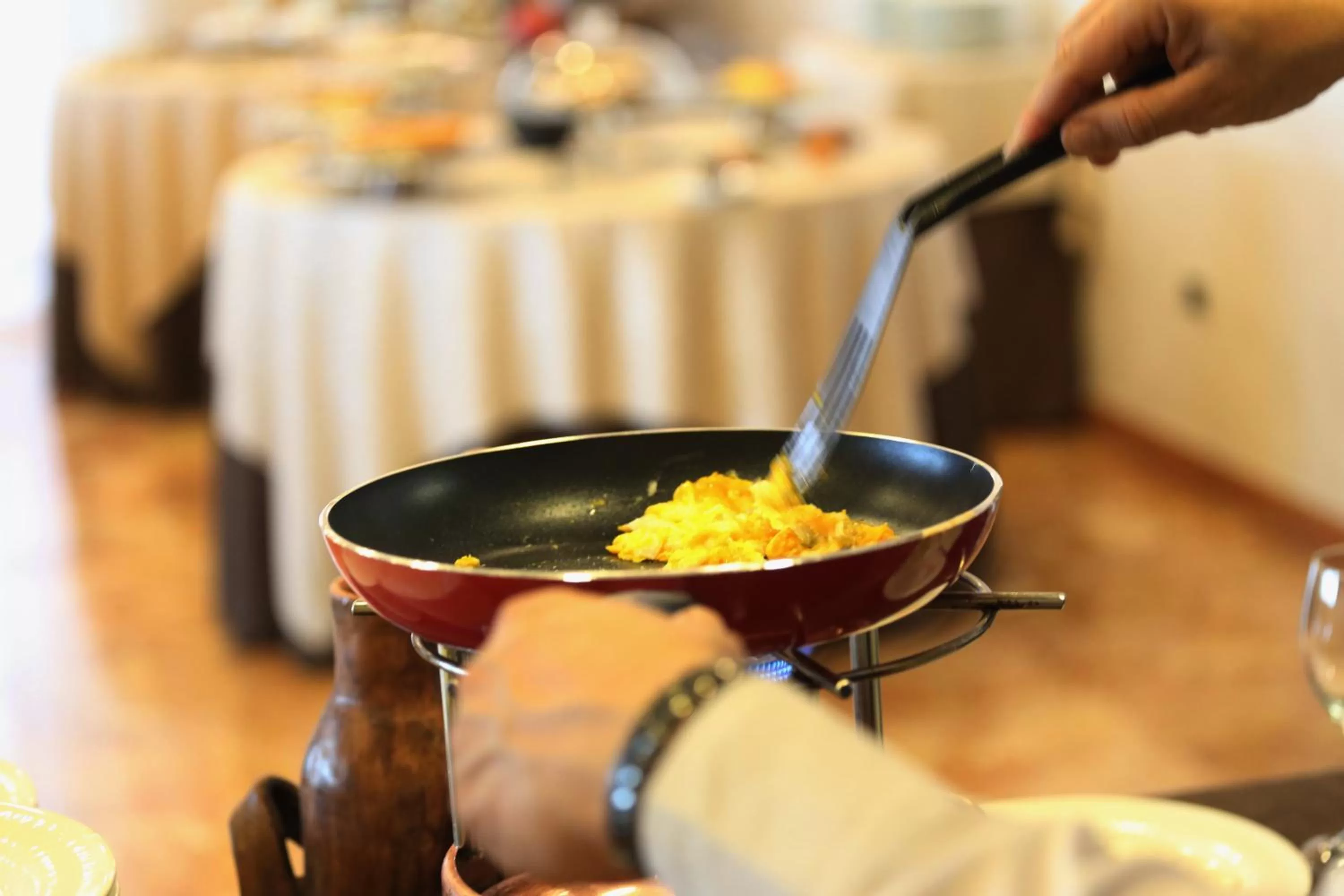 Continental breakfast in Hotel Du Soleil