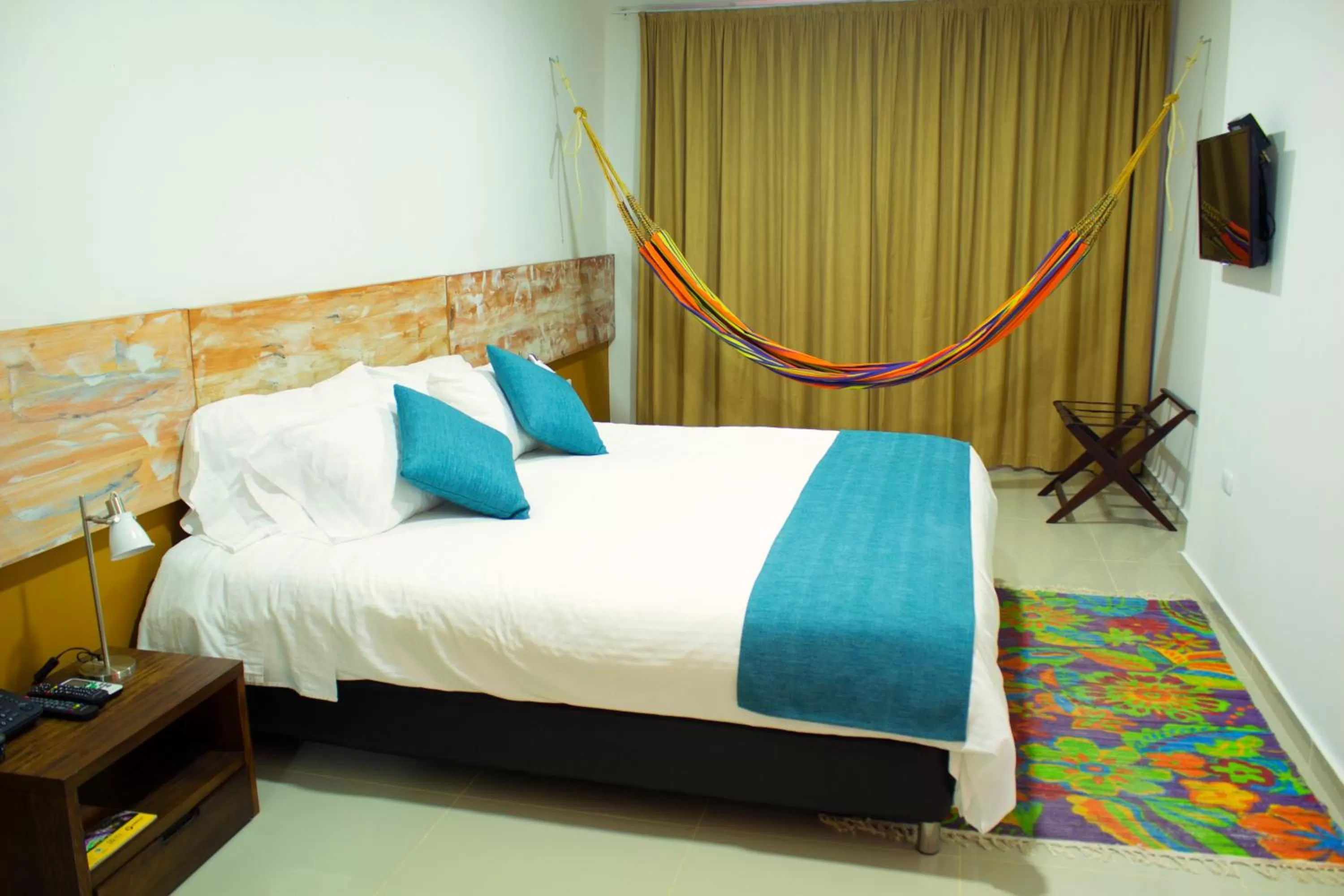 Bed in Hotel Gimaura