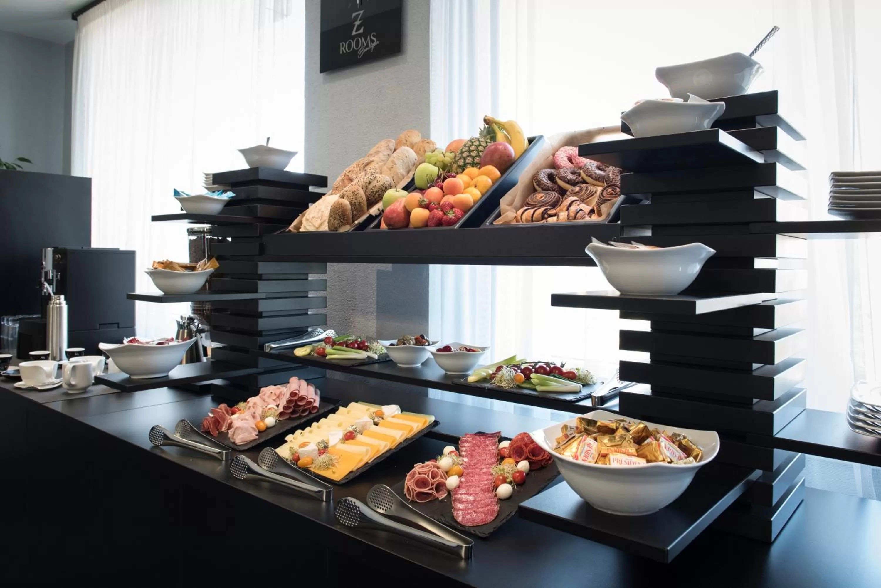 Buffet breakfast, Food in Z Rooms Boutique