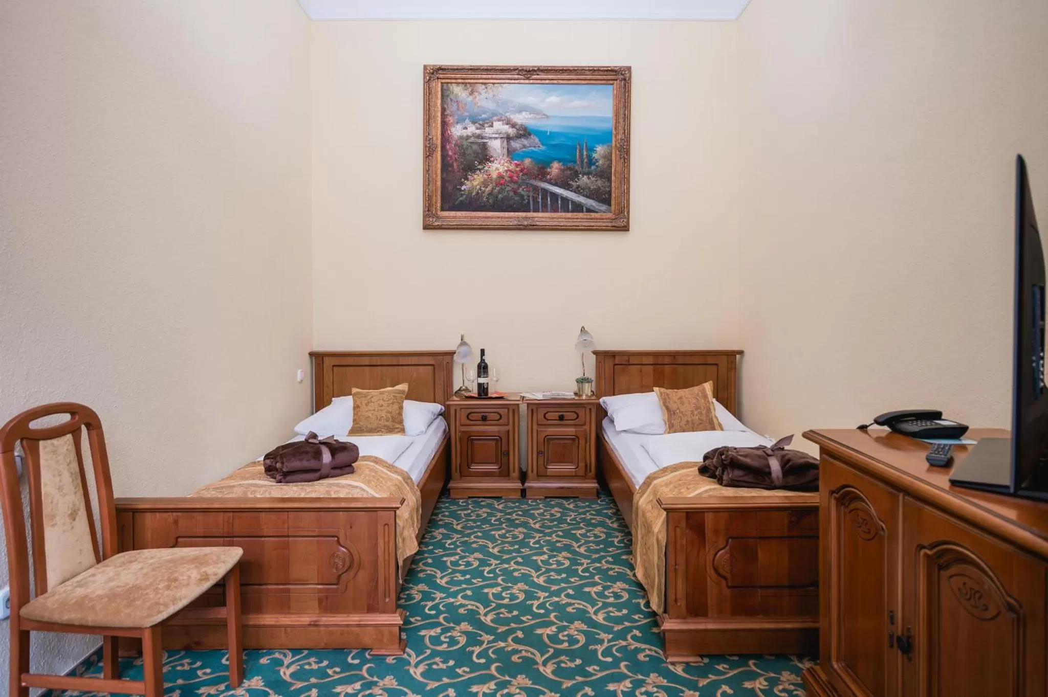 Bed in City Hotel UNIO superior