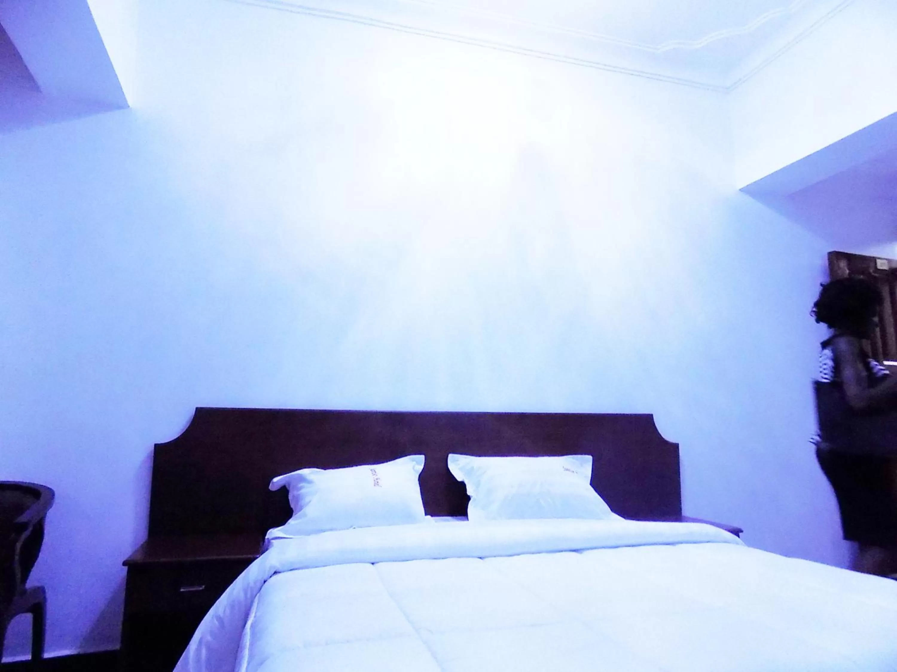 Bed in Sunrise Hotel Kampala