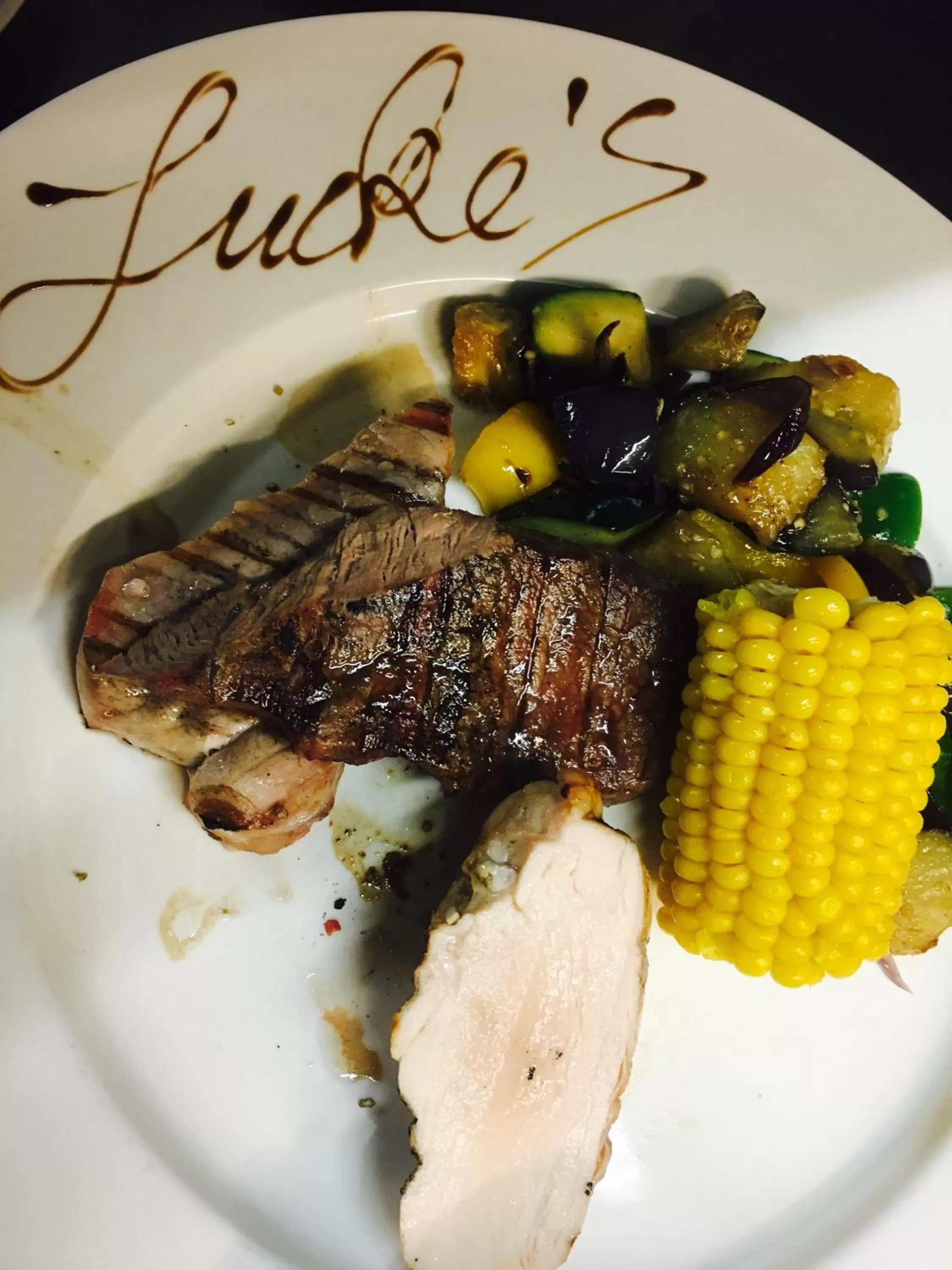 Food close-up in Hotel Corsten