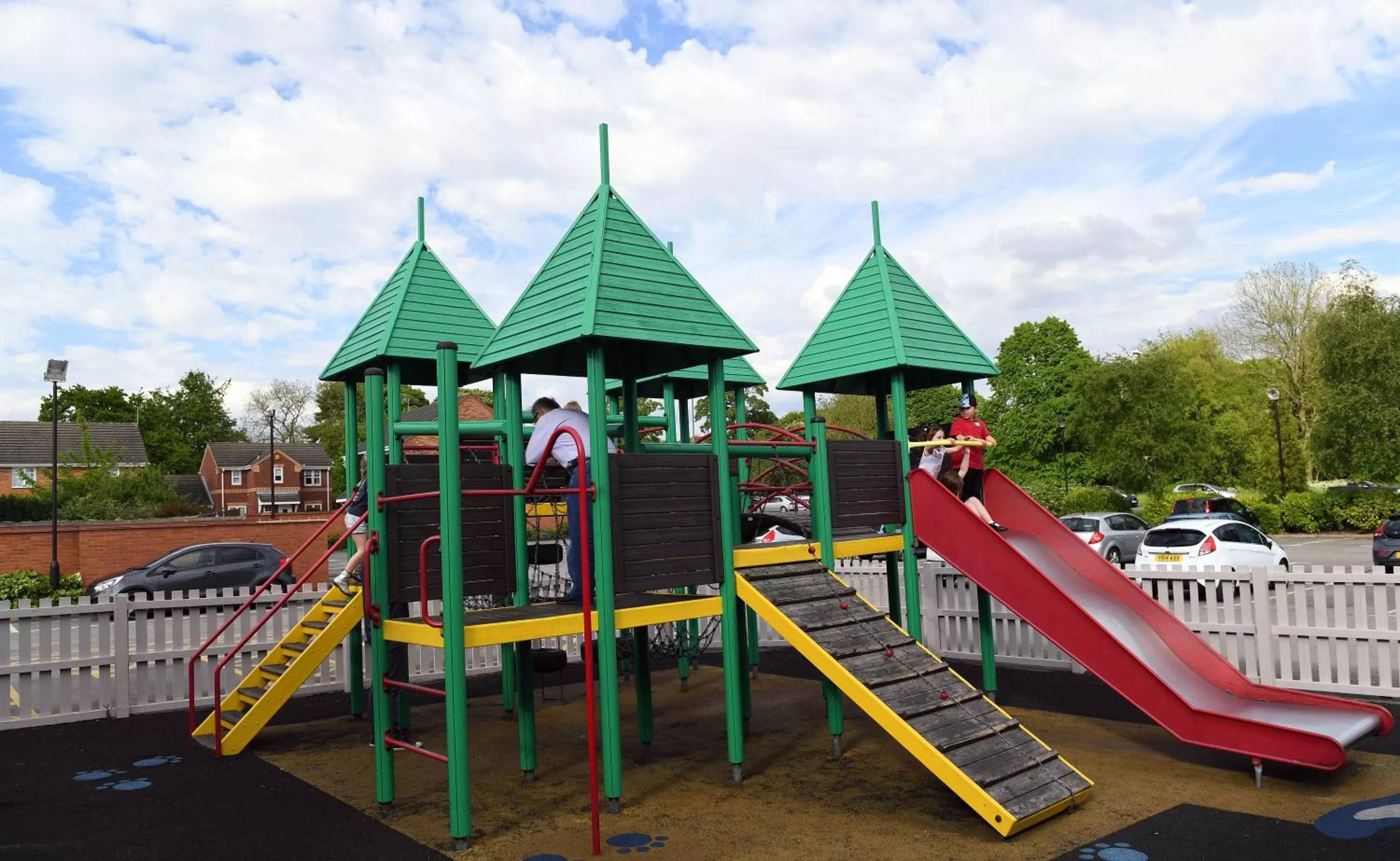 Children play ground in Olde House, Chesterfield by Marston's Inns