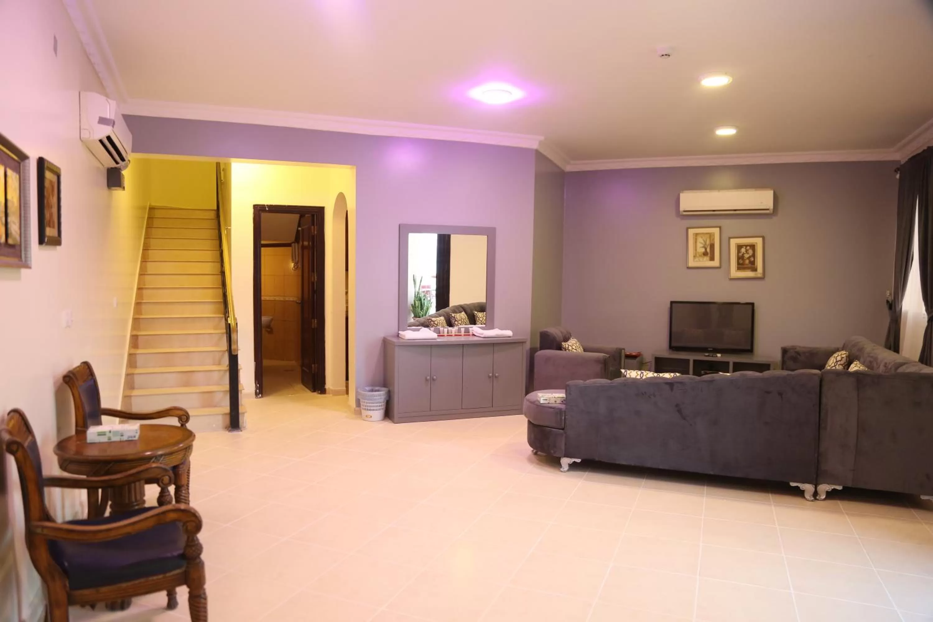 TV and multimedia, Seating Area in منتجع الاحلام ينبع & Alahlam Resort Yanbu