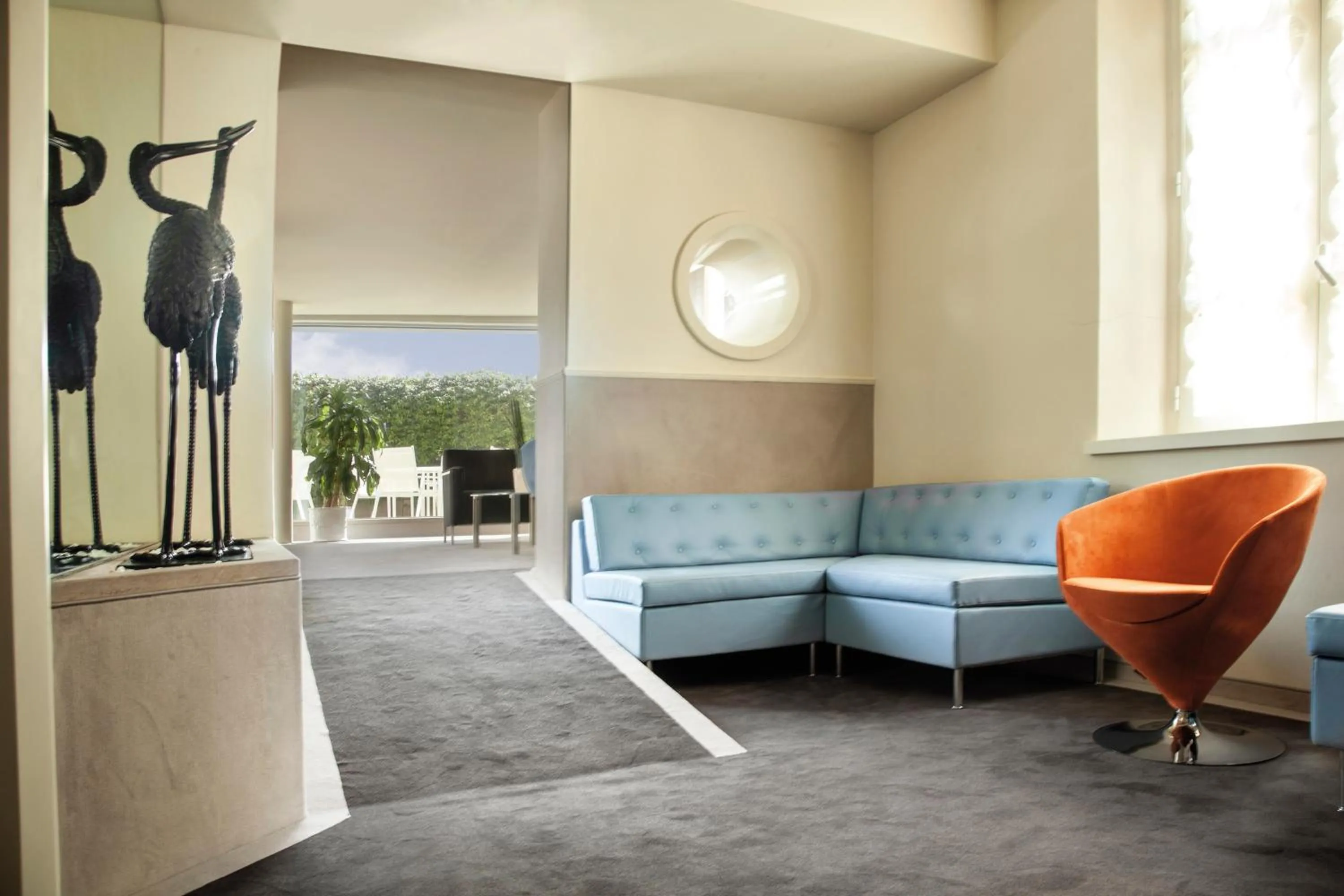 Communal lounge/ TV room in Albergo Celide