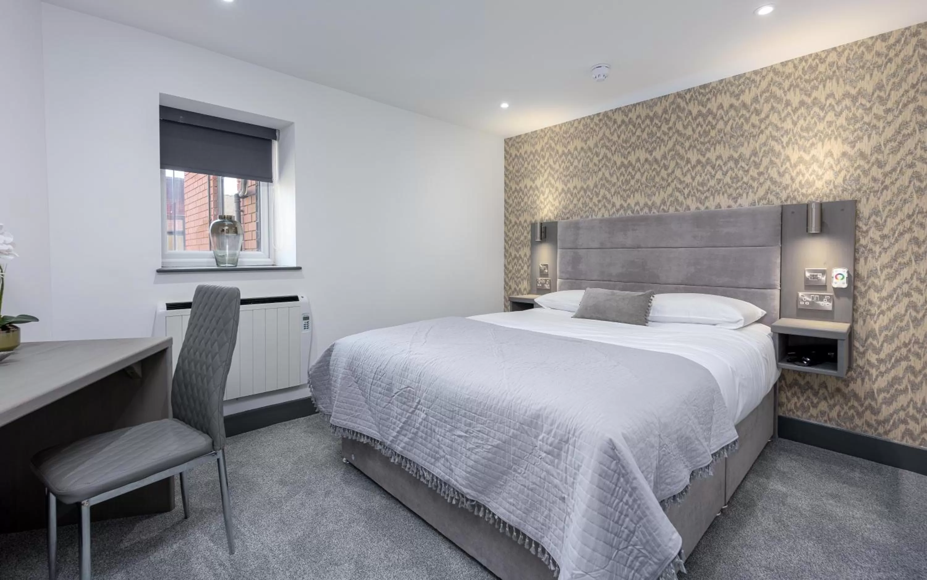 Bedroom, Bed in The Stanley Hotel