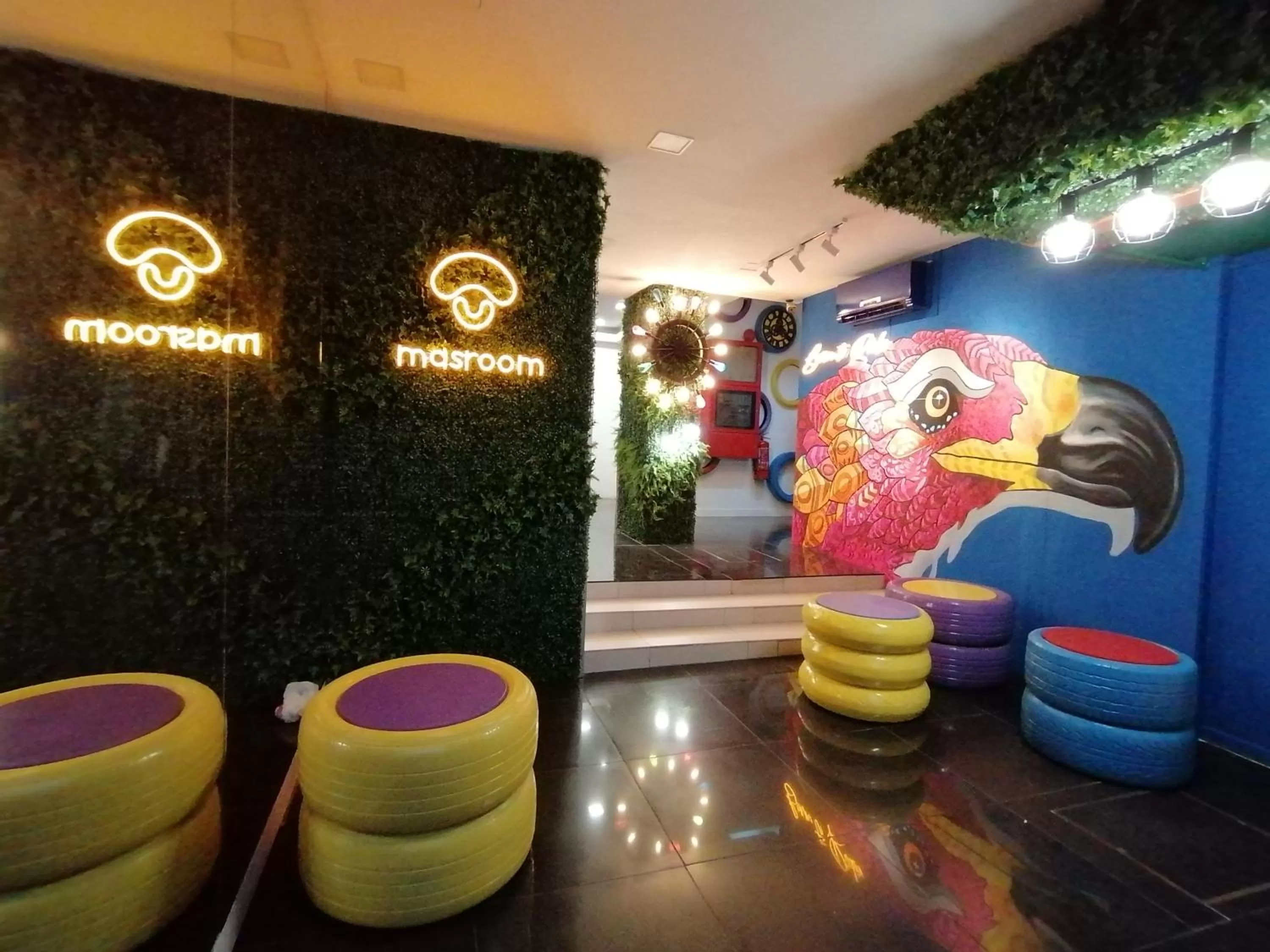 Lobby or reception in masroom Hotel Kuala Lumpur