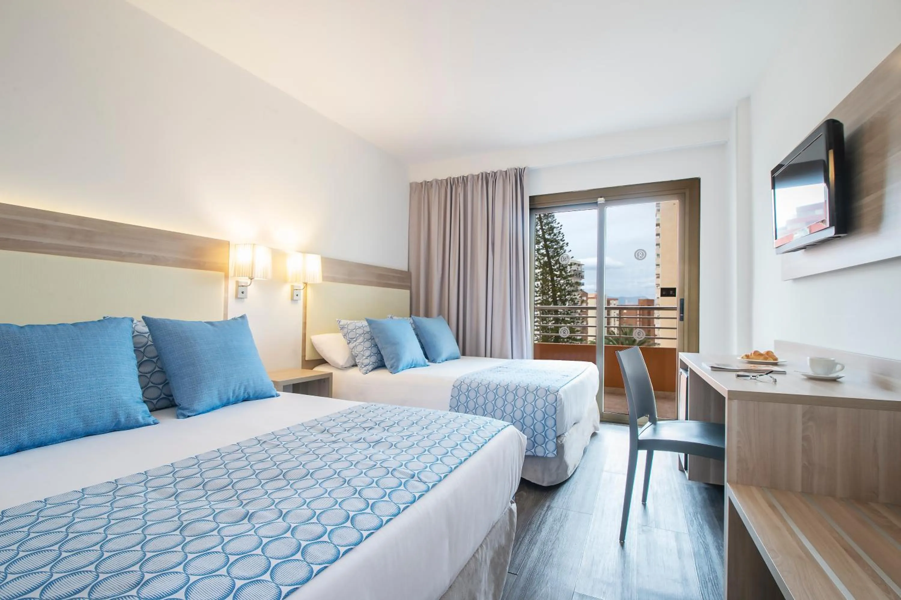 Bed in Hotel Benidorm East by Pierre & Vacances