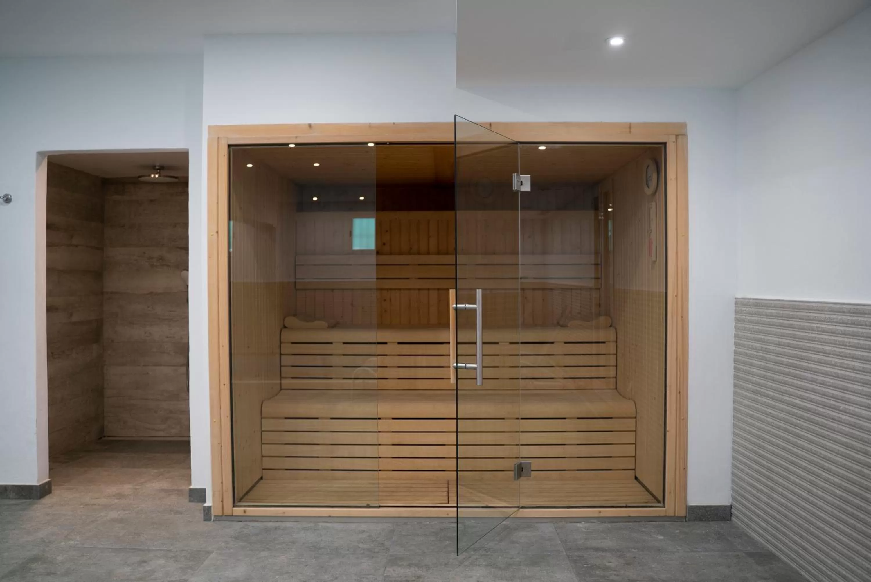 Sauna in Hotel Artmadams