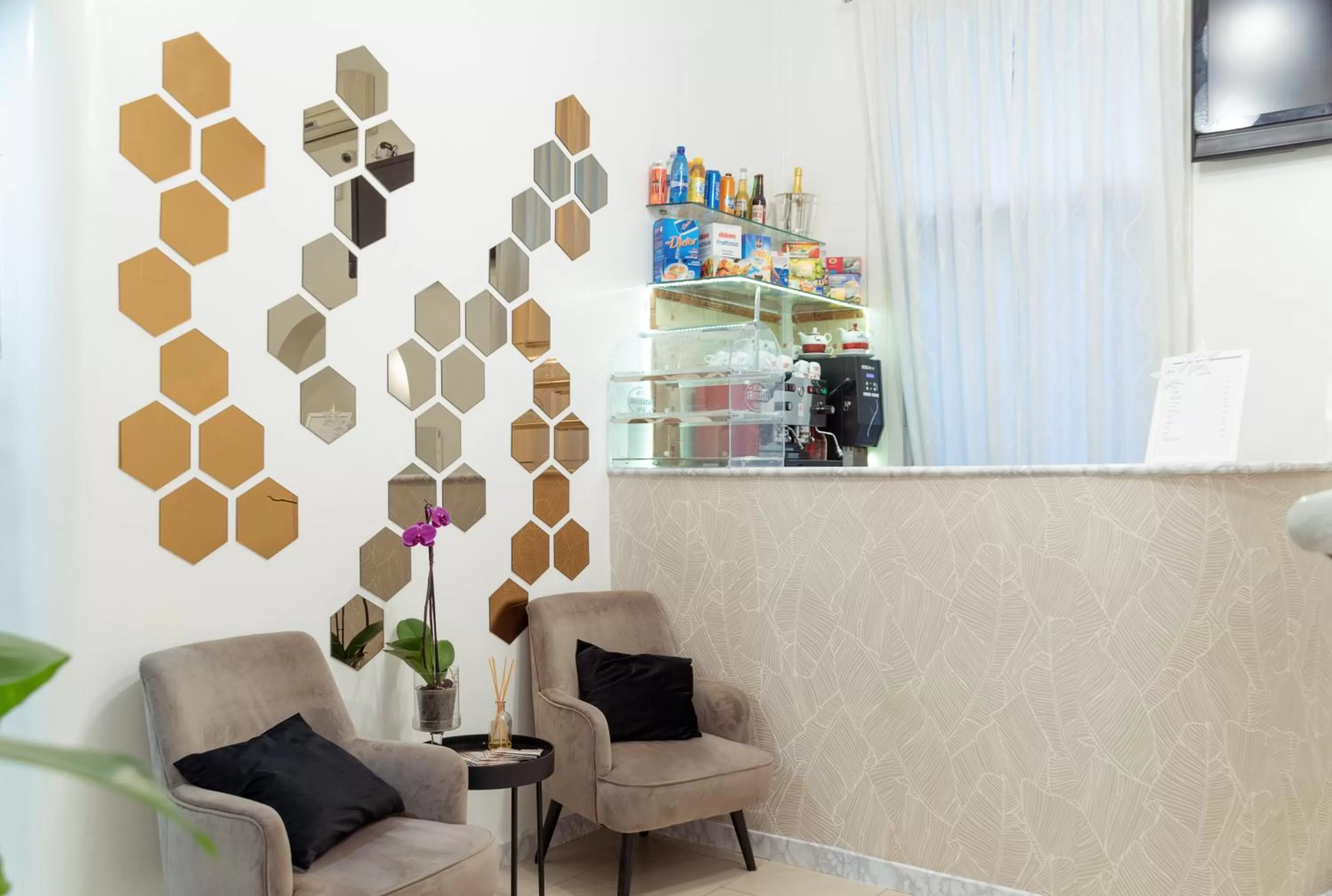 Lobby or reception in Hotel Sol Levante