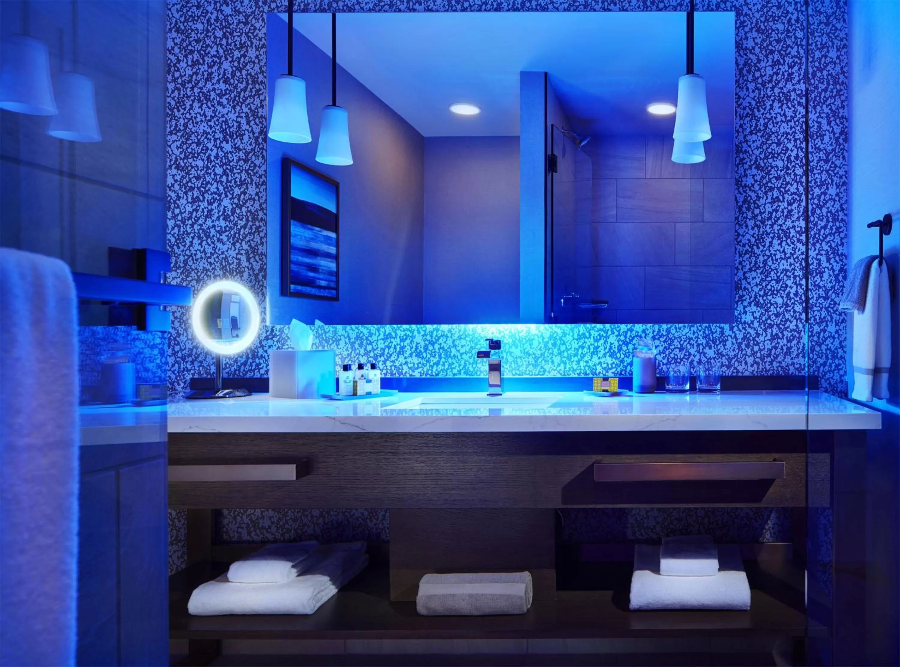 Bathroom in InterContinental Minneapolis - St. Paul Airport by IHG