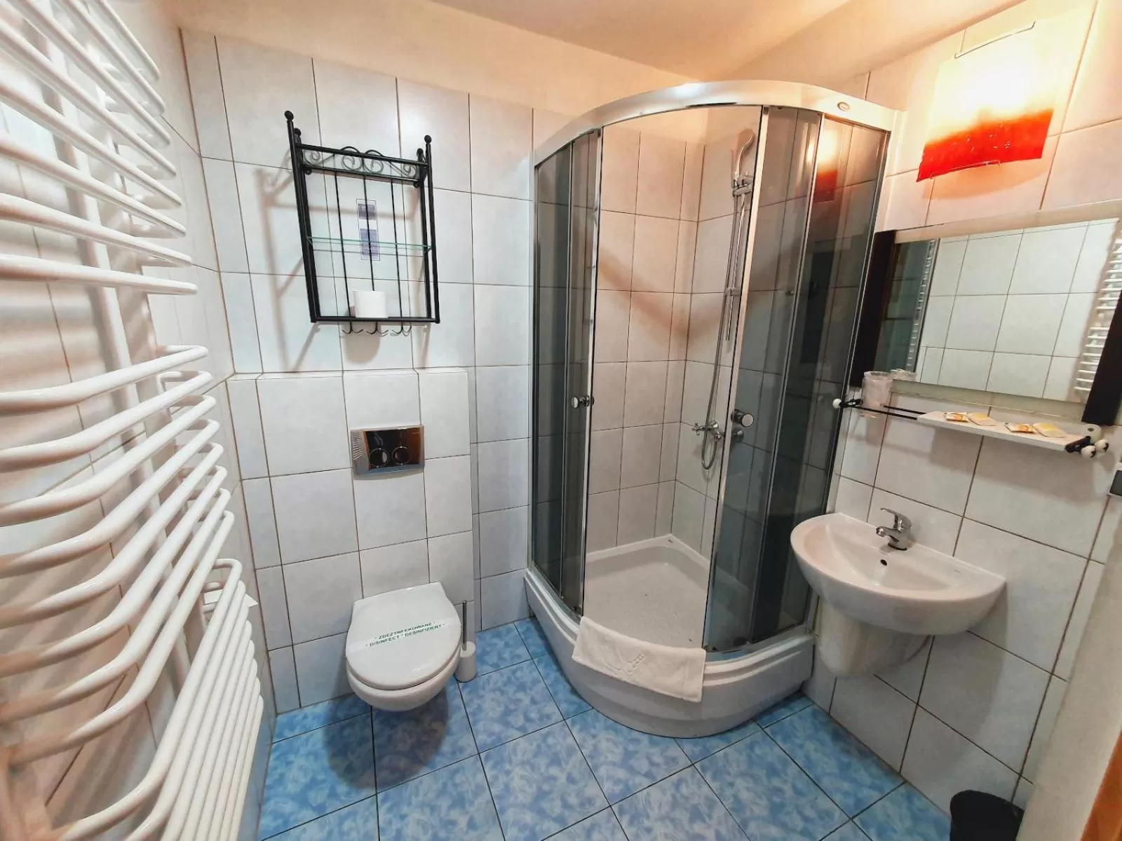 Bathroom in Hotel Zamkowy Młyn