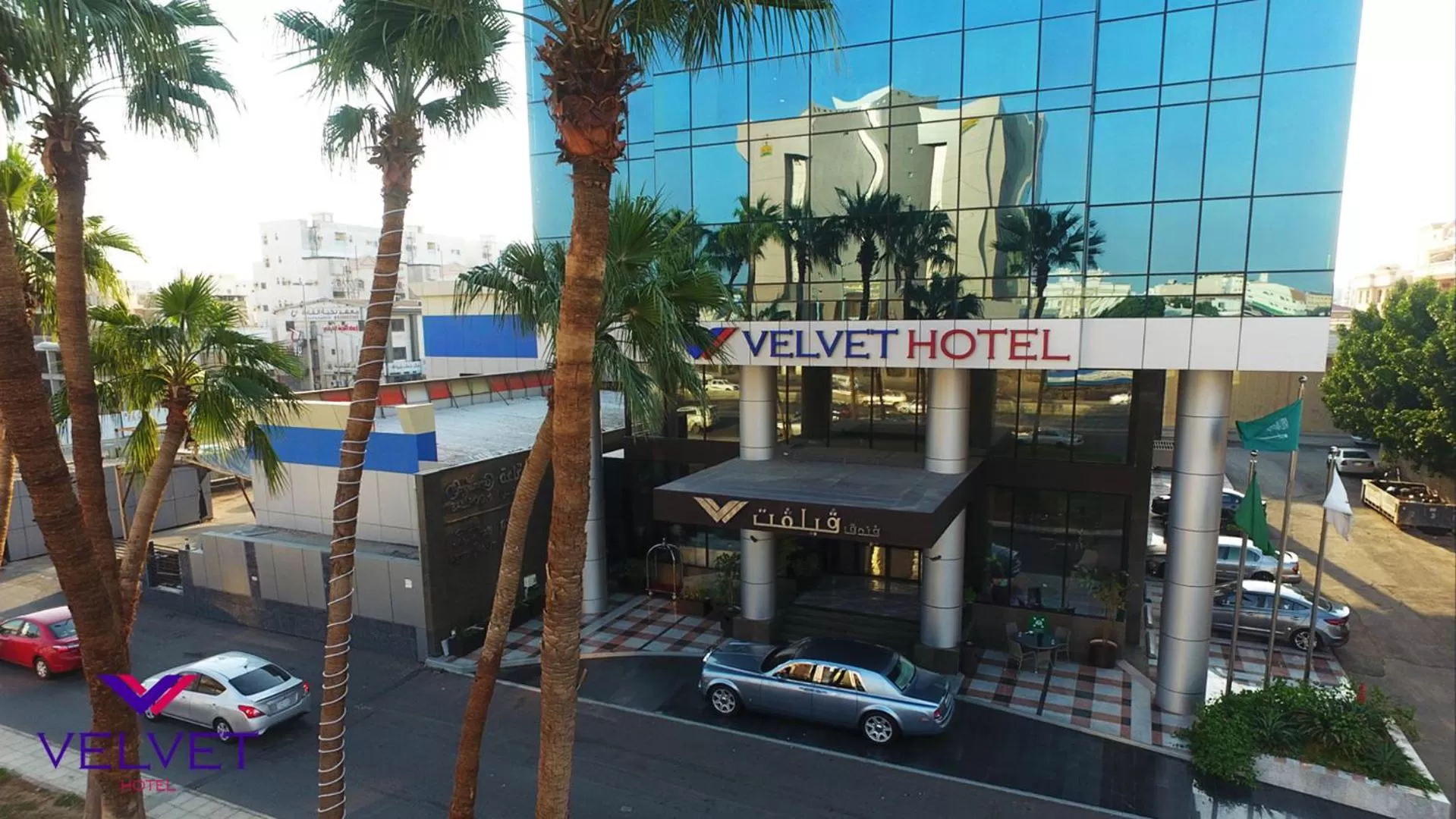 Facade/entrance in Velvet Hotel Jeddah