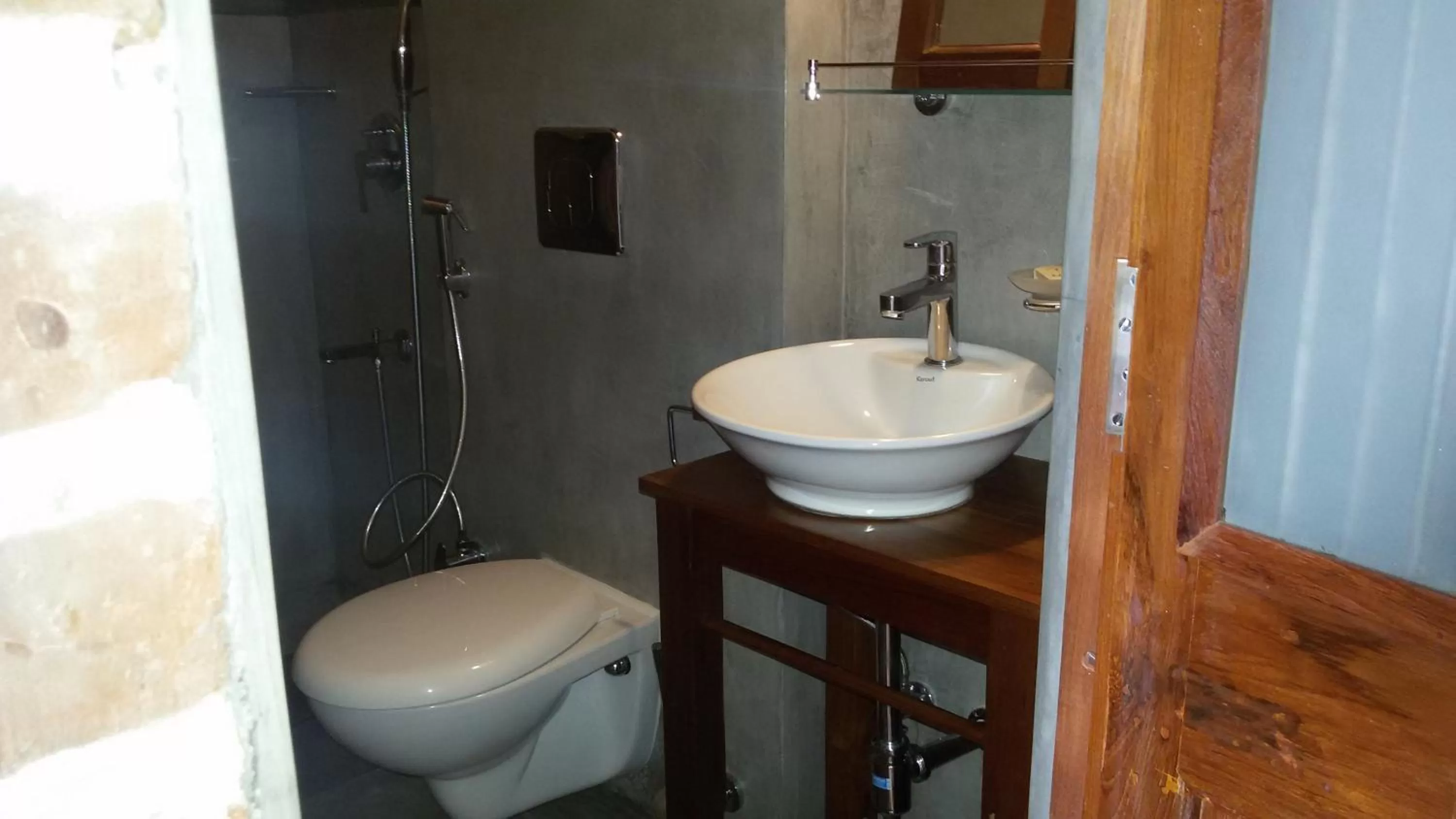 Toilet, Bathroom in Green's Guest House