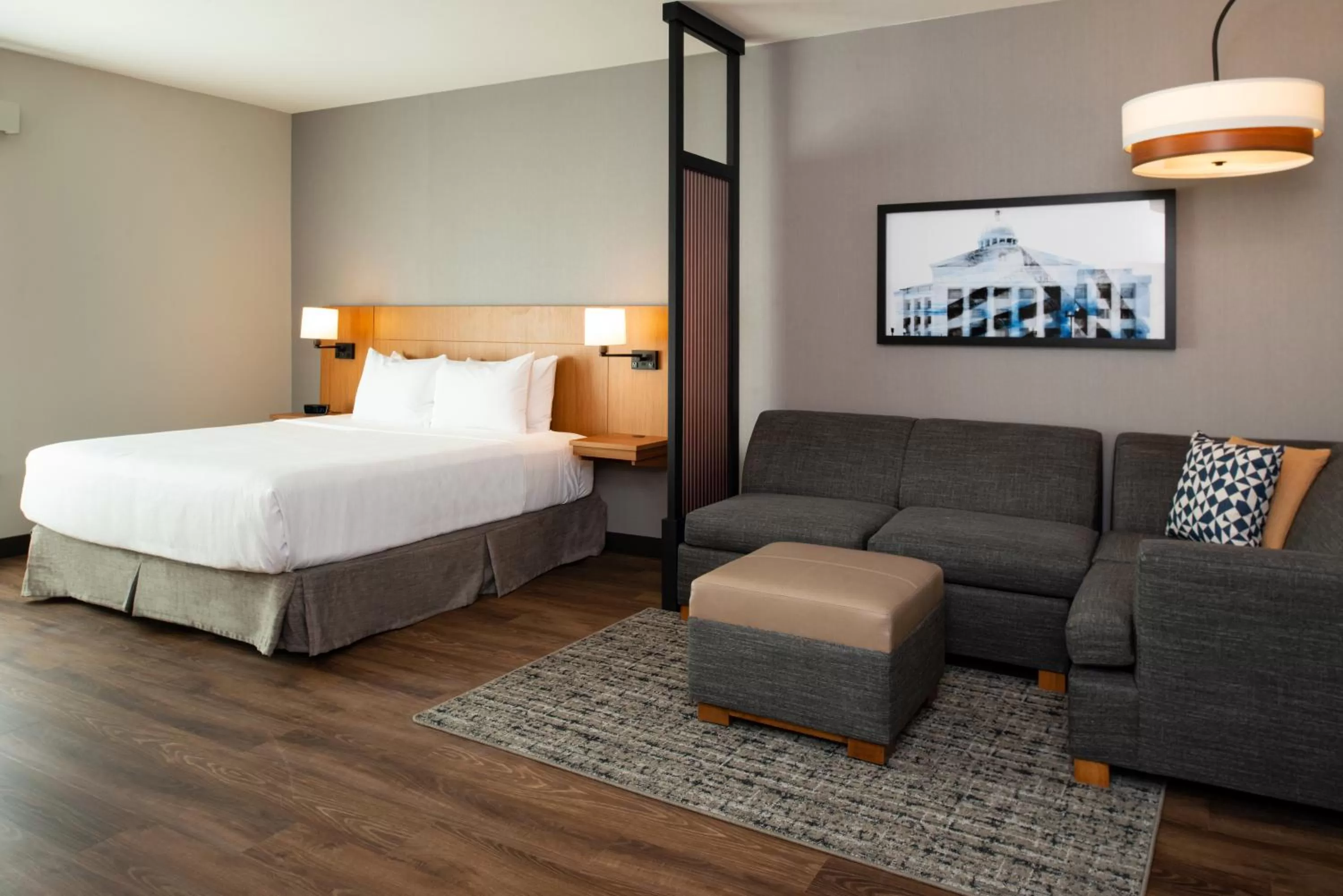 Photo of the whole room, Bed in Hyatt Place Dallas/Rockwall
