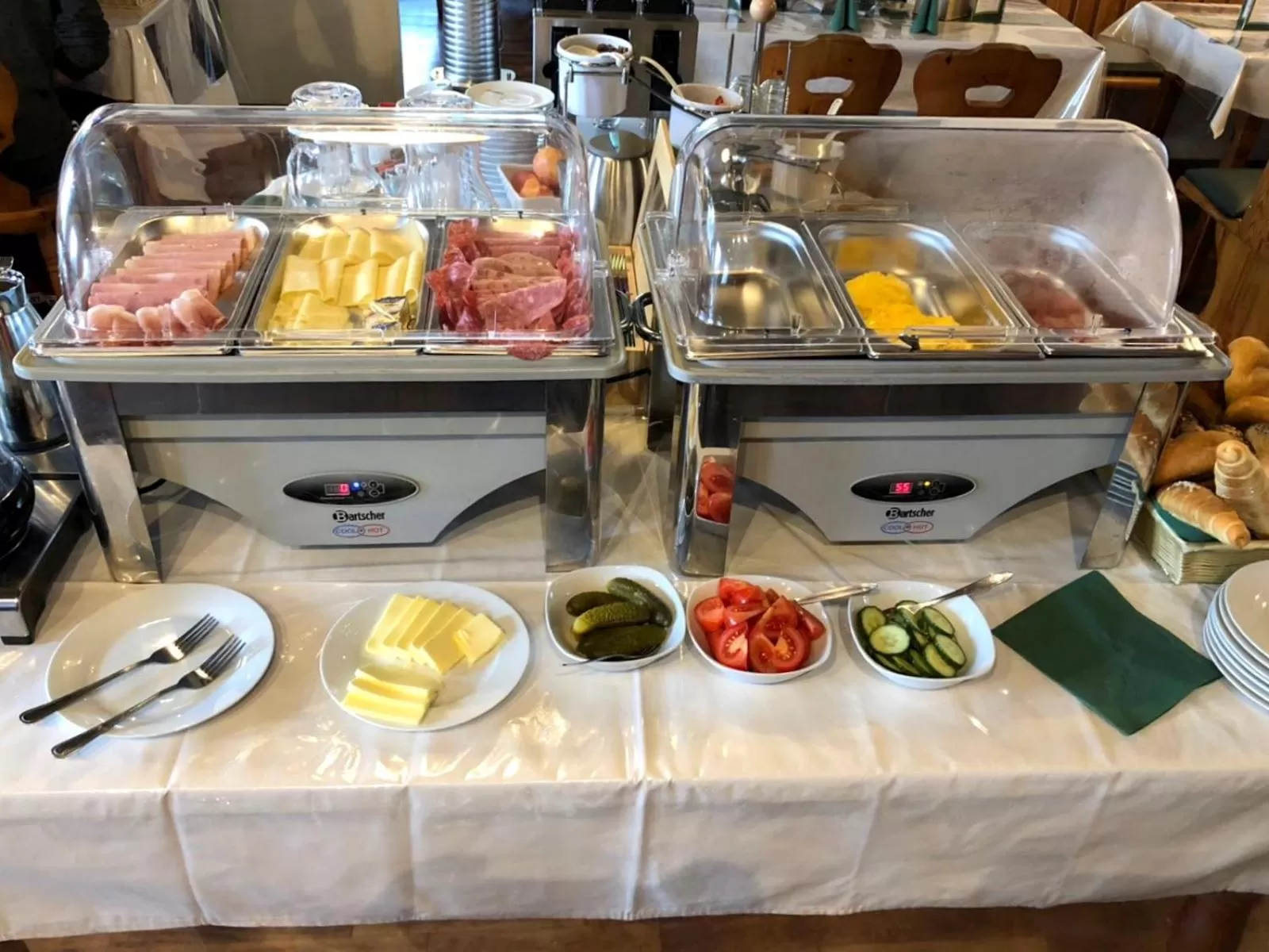 Breakfast in Pension zum Strell