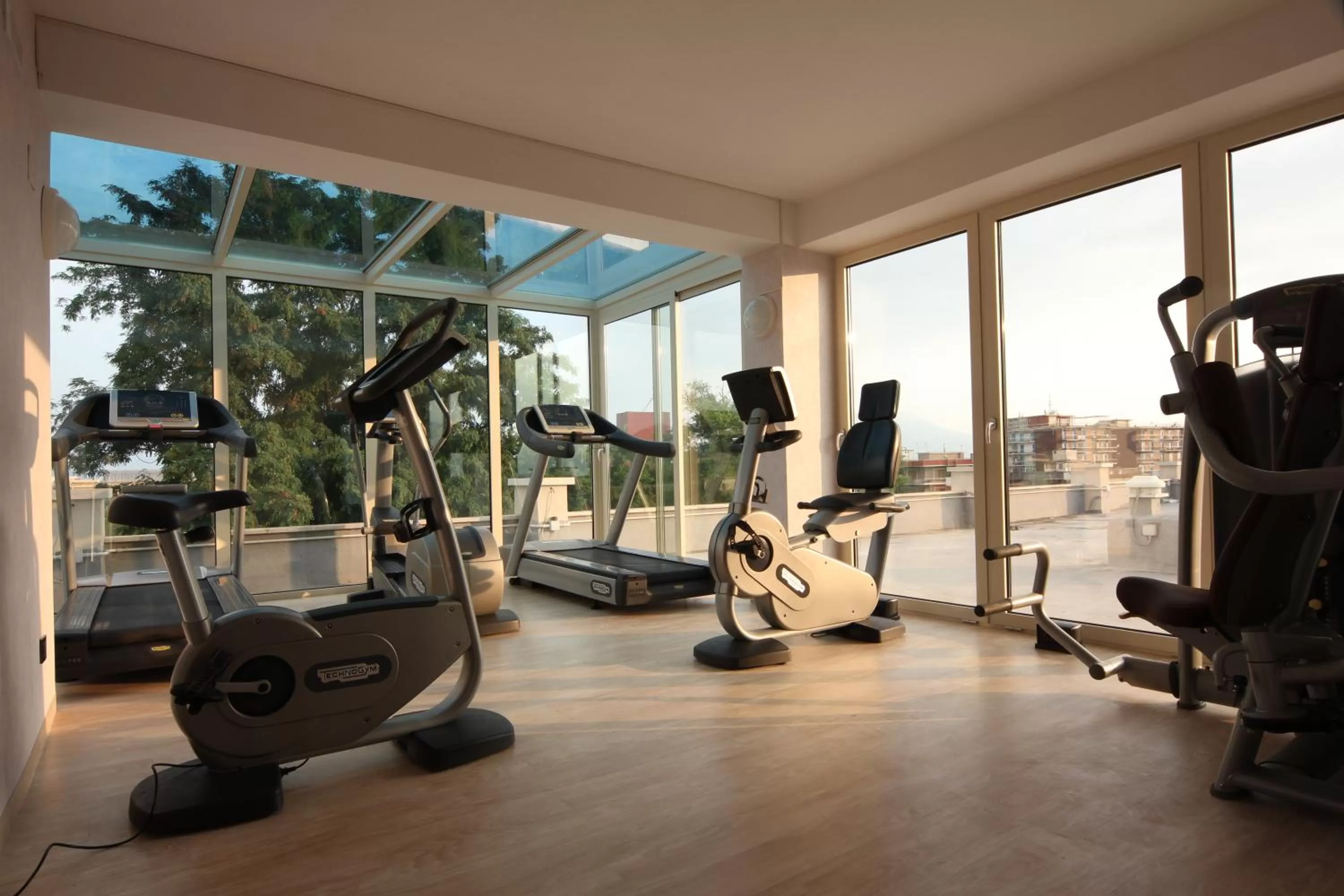 Fitness centre/facilities in Palazzo Giordano Bruno