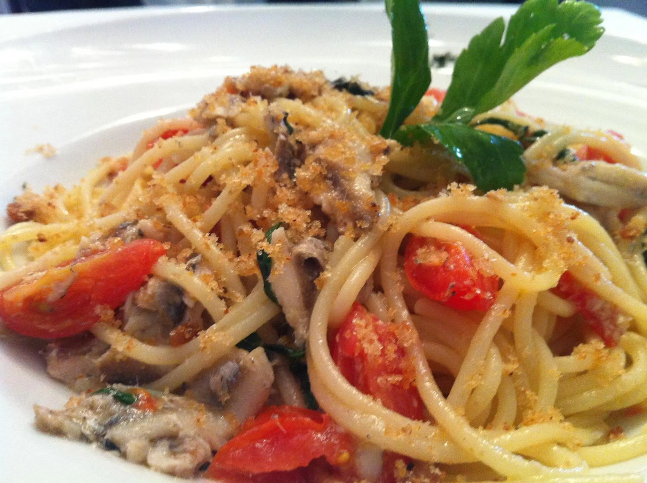 Food close-up in Hotel Serenella