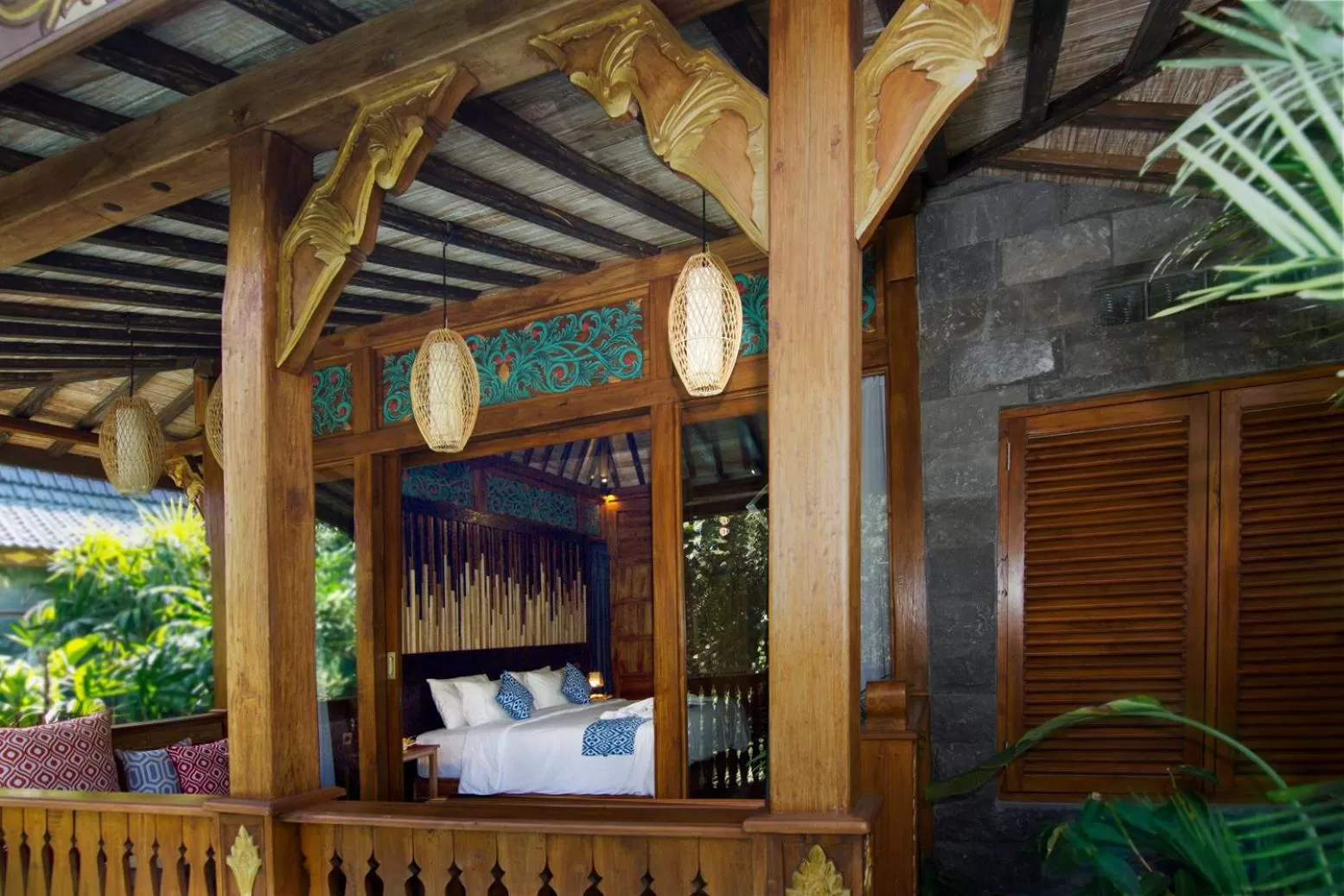 Bedroom in Parvati Retreat Villas