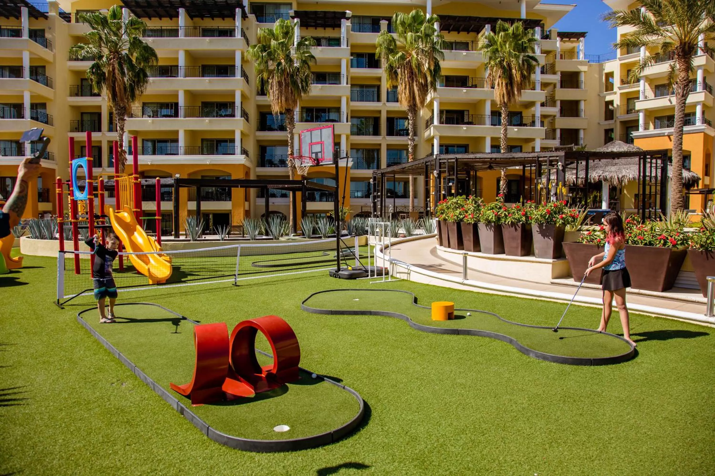 Children play ground in Casa Dorada Los Cabos Resort & Spa