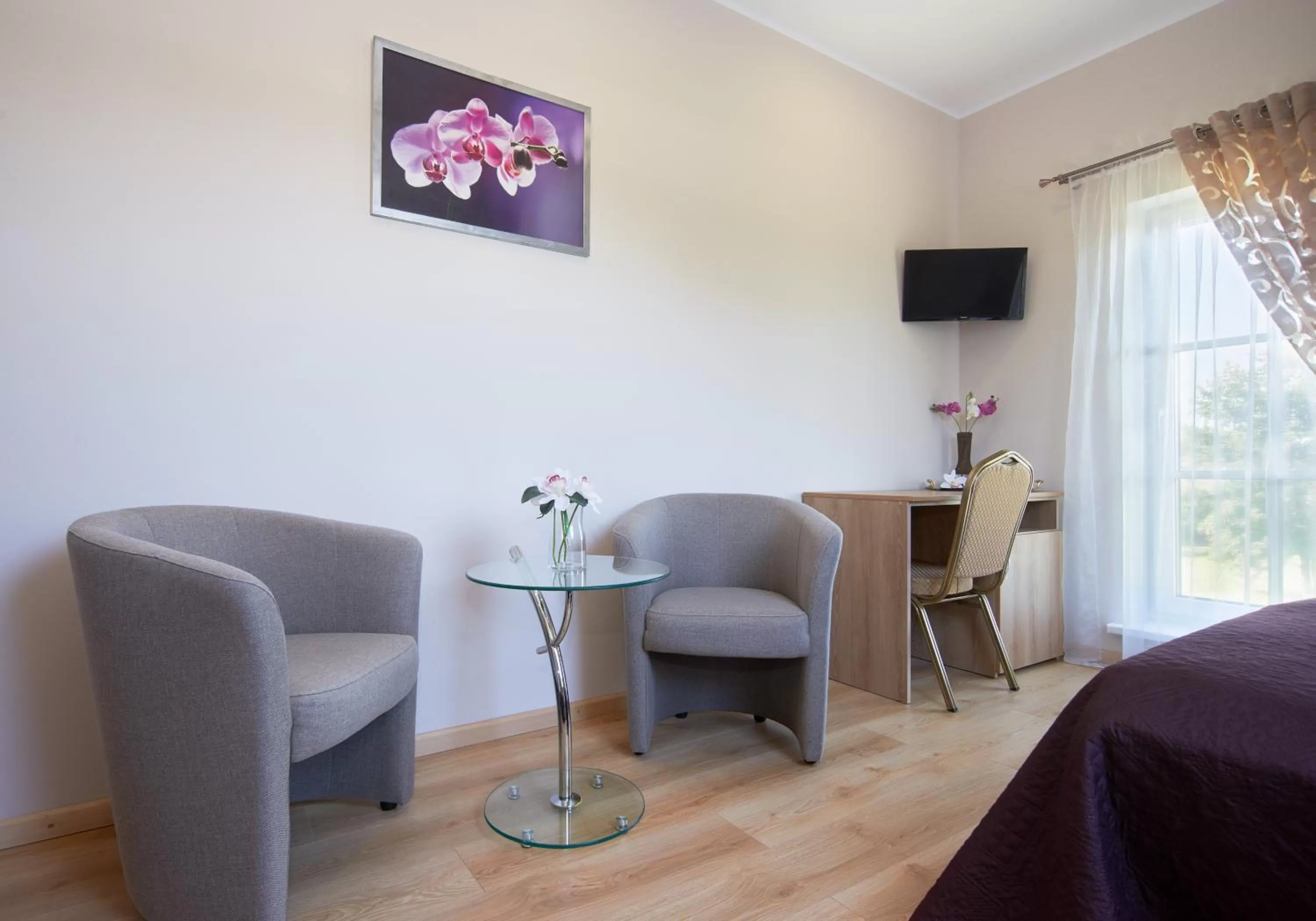 Seating Area in "Trakaitis" apartments in Villa