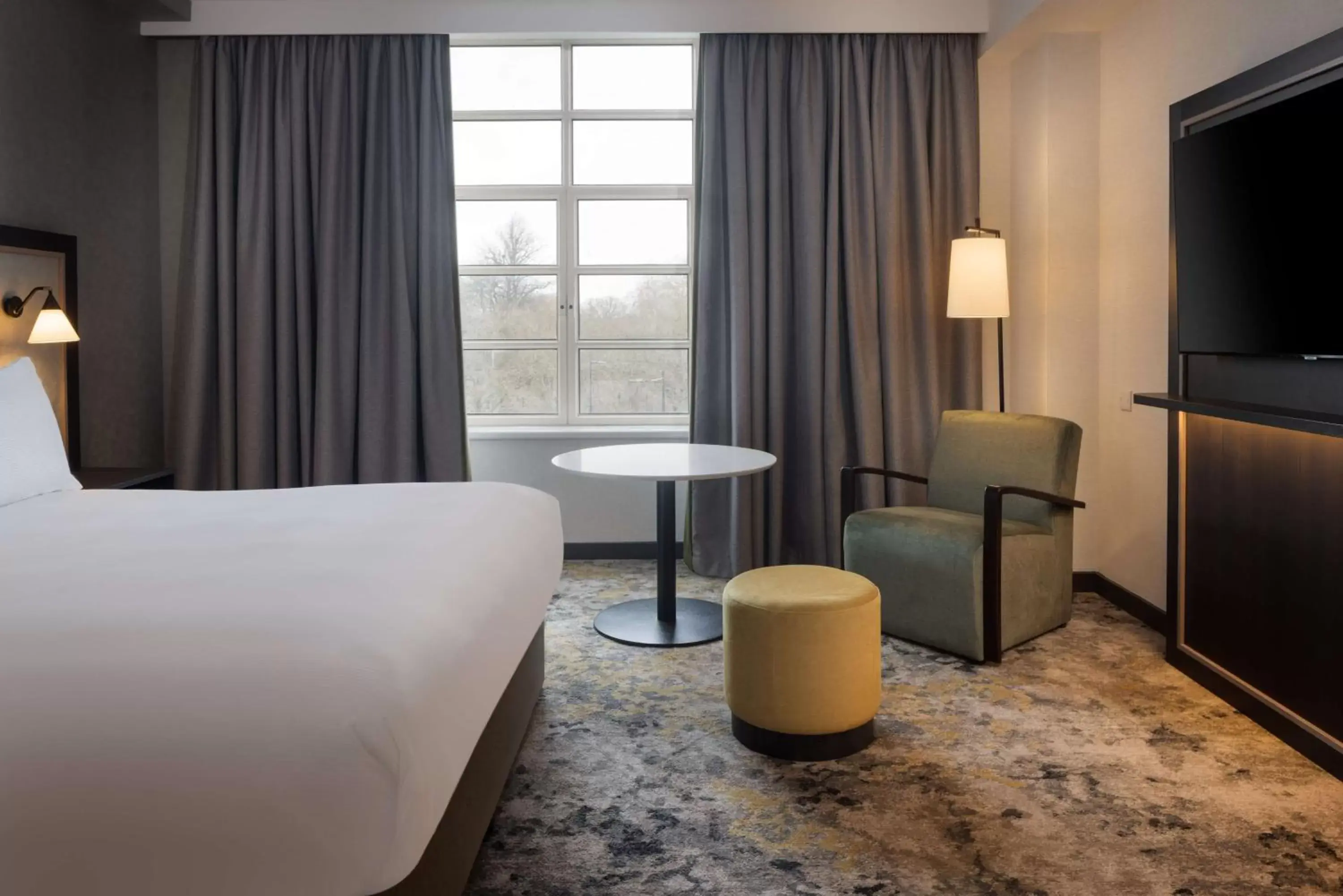 King Guest Room in Hilton Cardiff King Guest Room in Hilton Cardiff