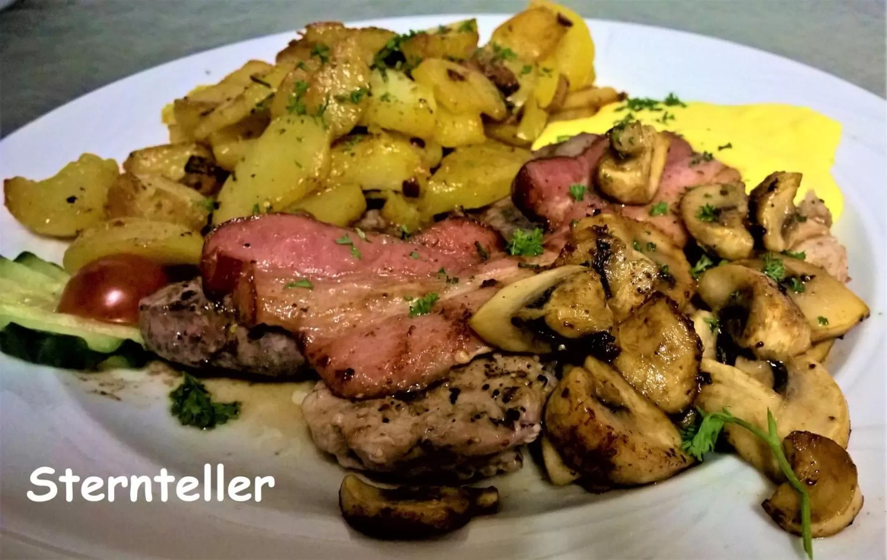 Food and drinks in Hotel-Restaurant Zum Goldenen Stern