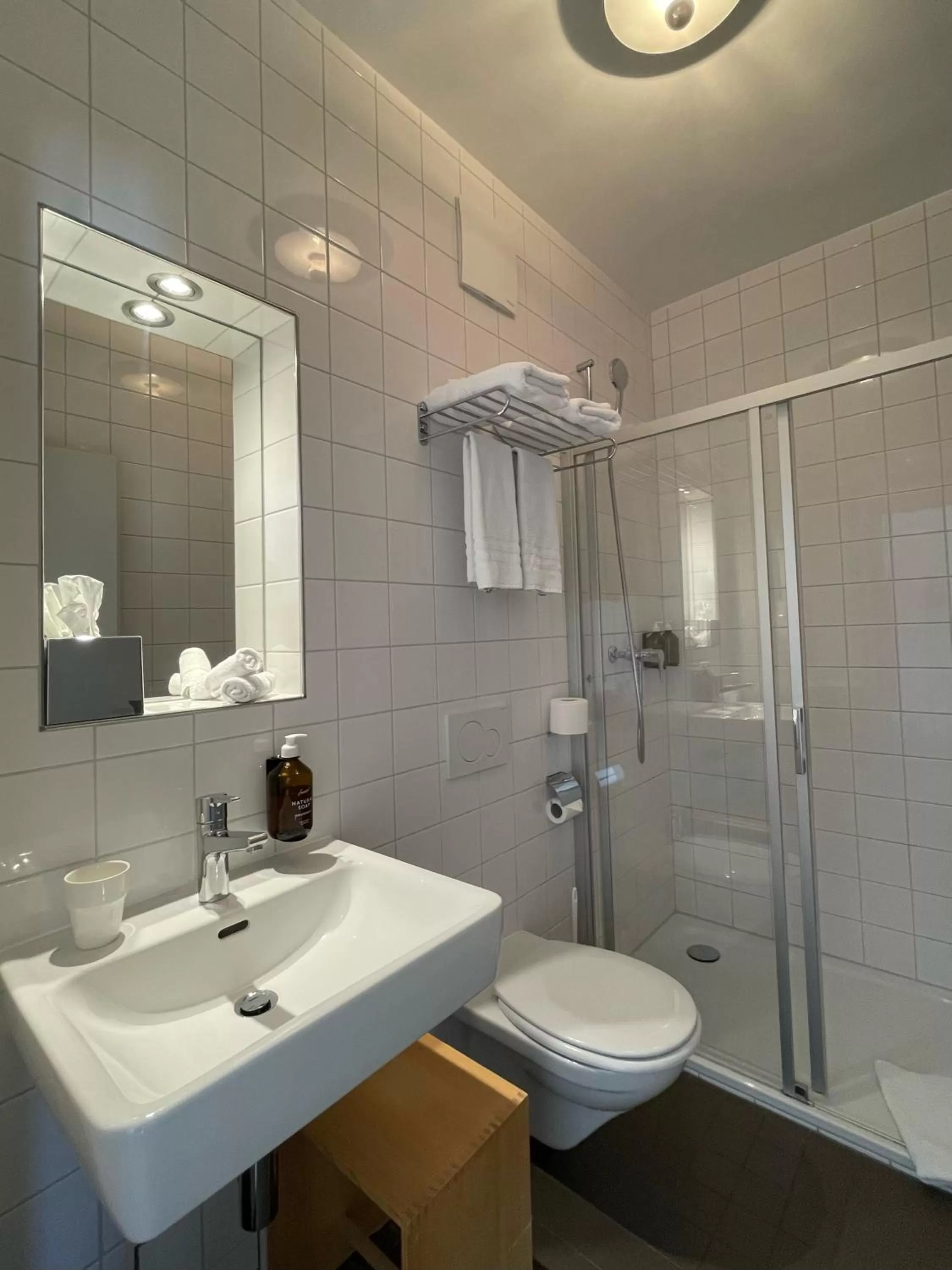 Bathroom in Auberge du Mouton