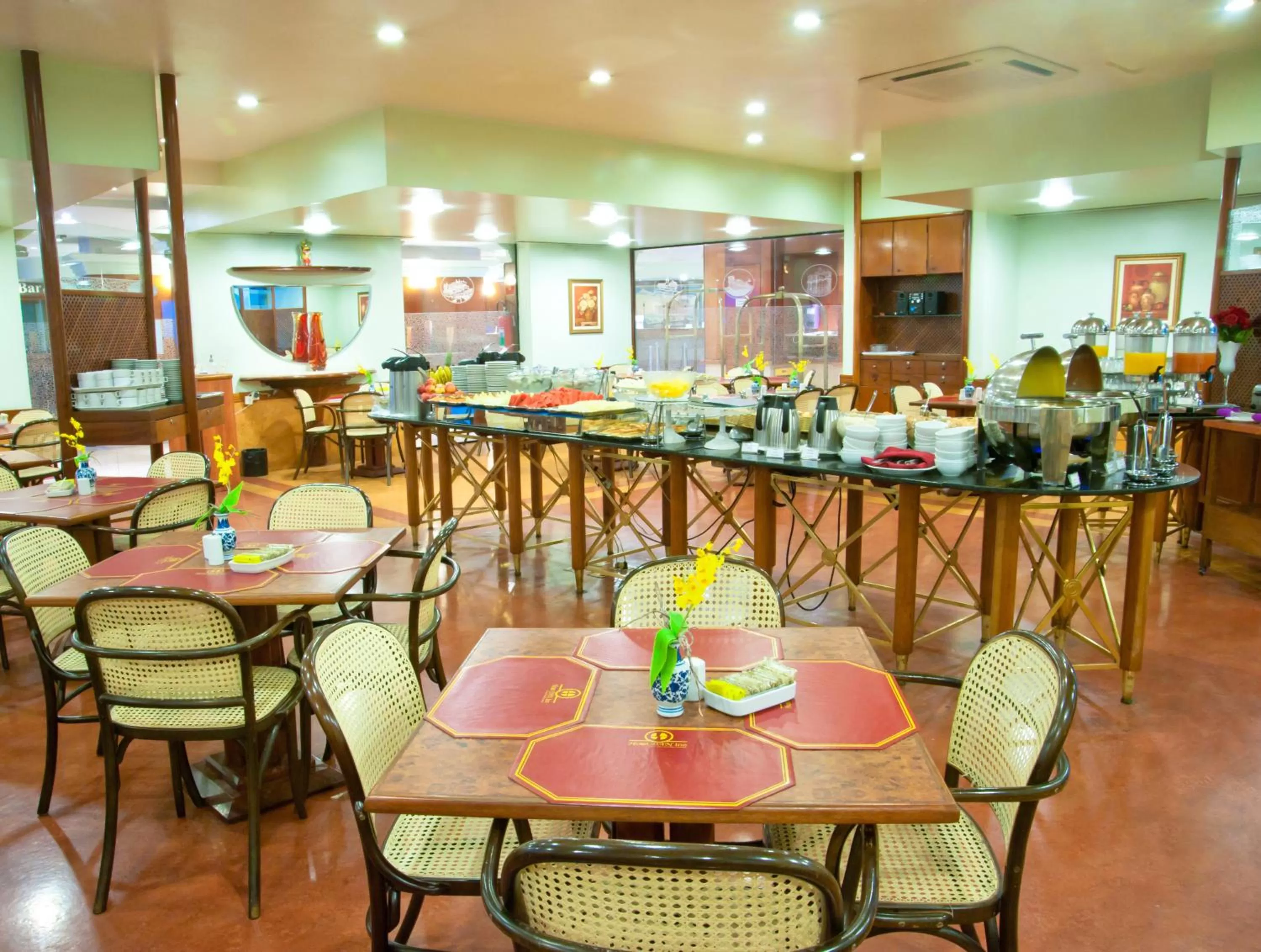 Restaurant/places to eat in Hotel Dan Inn Planalto São Paulo