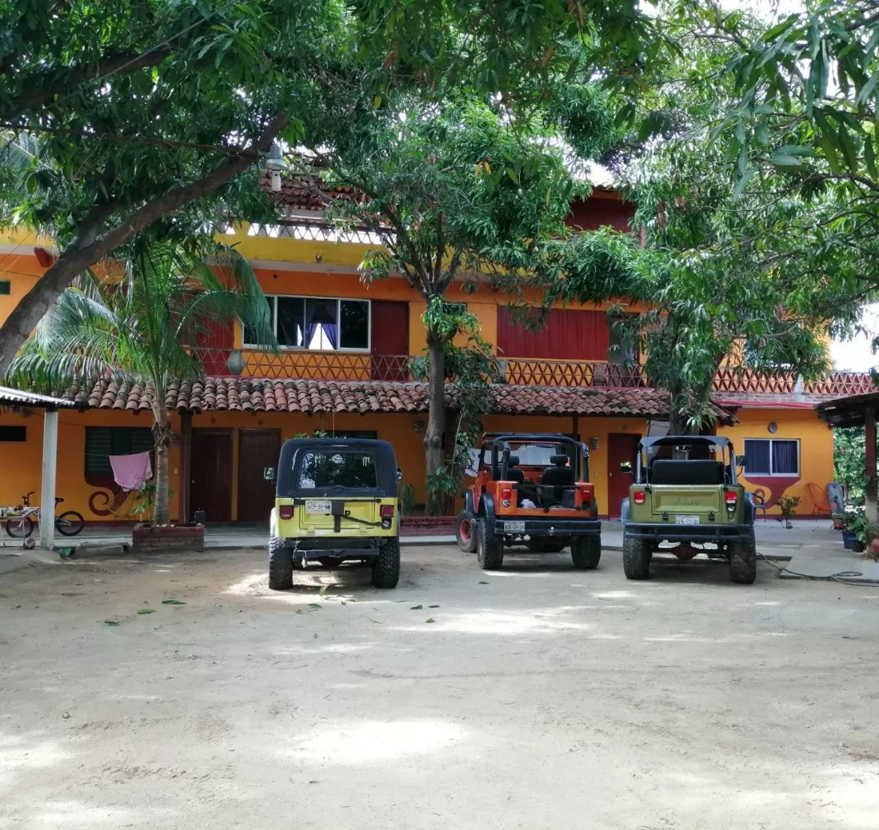 Standard Twin Room with Sea View in Hotel Cabañas Pepe