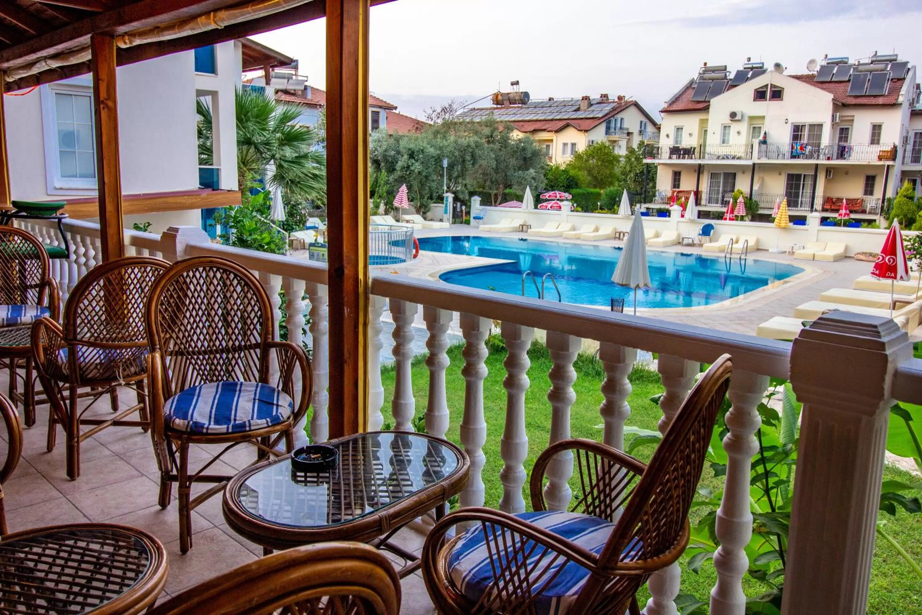 Lounge or bar in Tayfun Apart Hotel