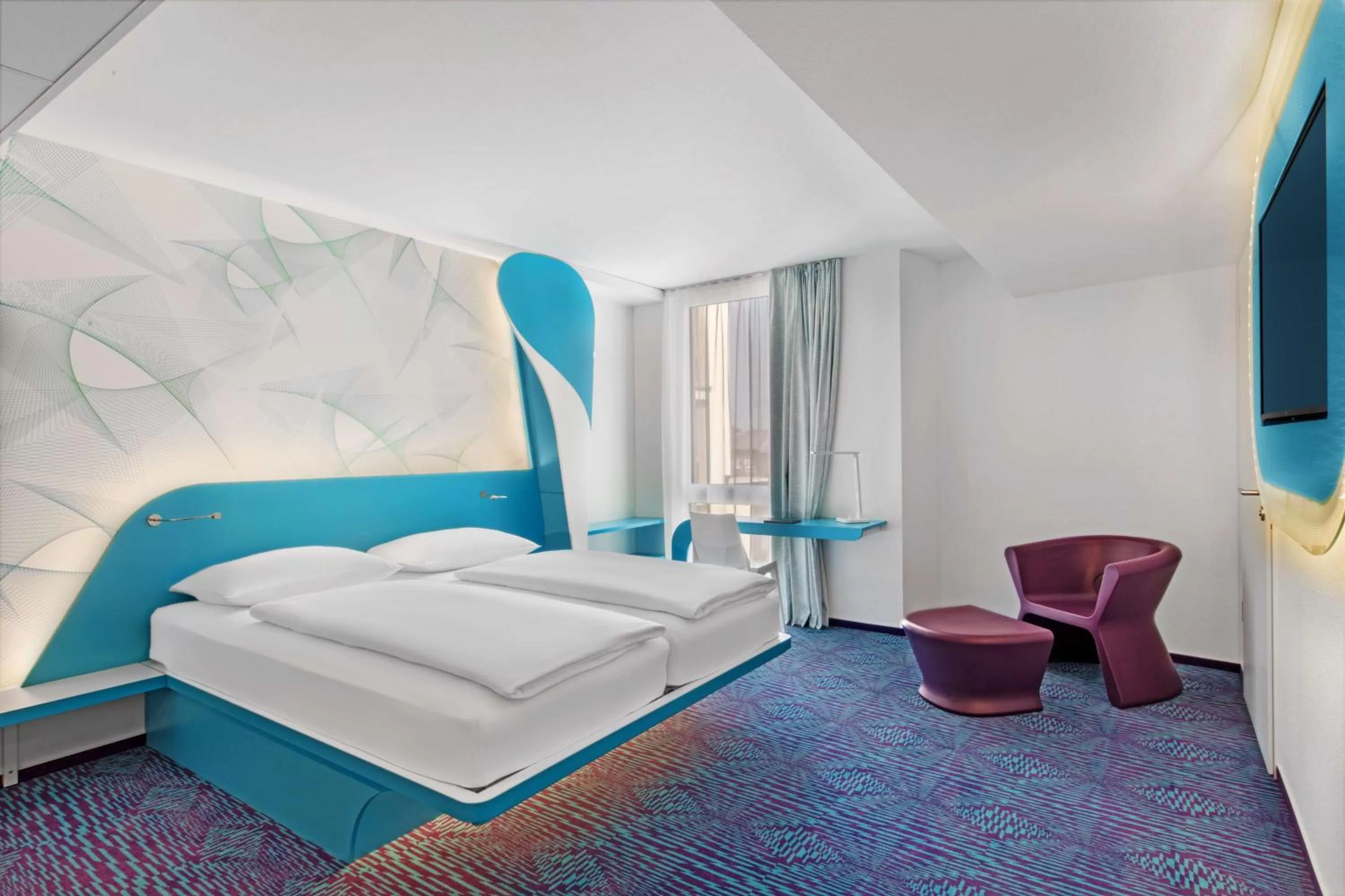 Bedroom, Bed in Prize by Radisson, Hamburg St Pauli