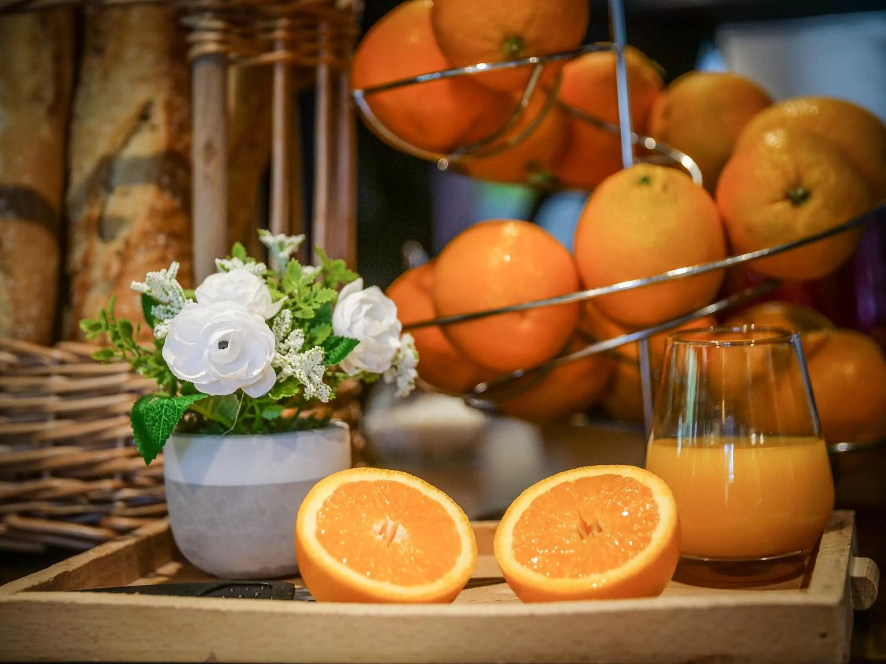 Buffet breakfast in Hôtel Inn Design Resto Novo Le Mans