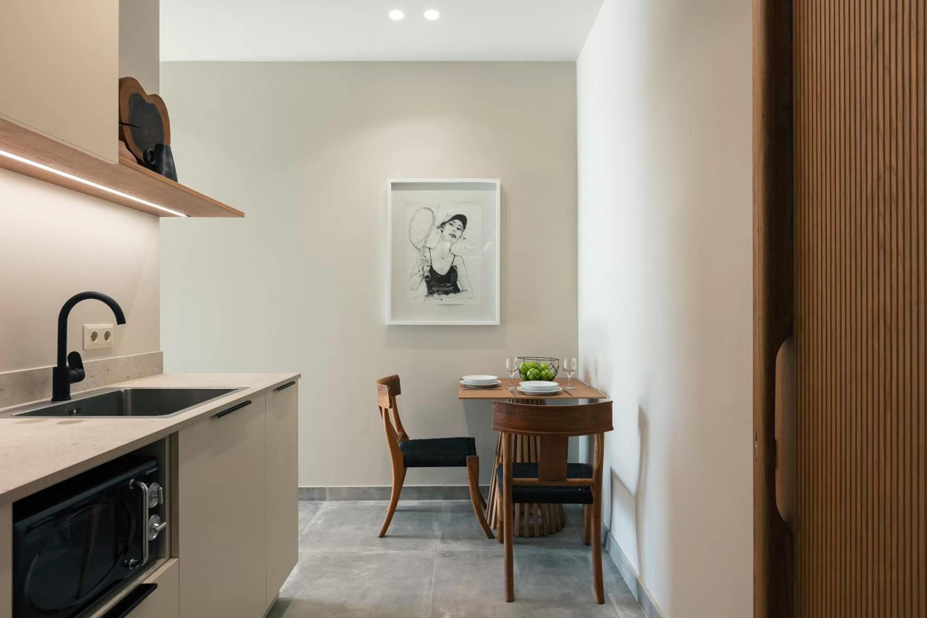 Kitchen or kitchenette in Chapter 02 Gallery Suites - ex GD Gallery Suites