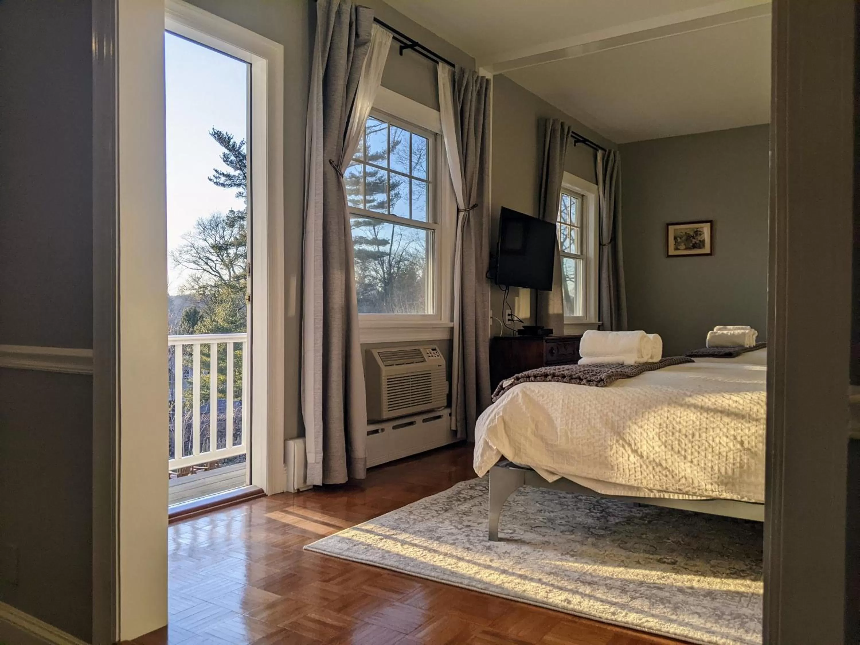 View (from property/room), Bed in Stanton House Inn
