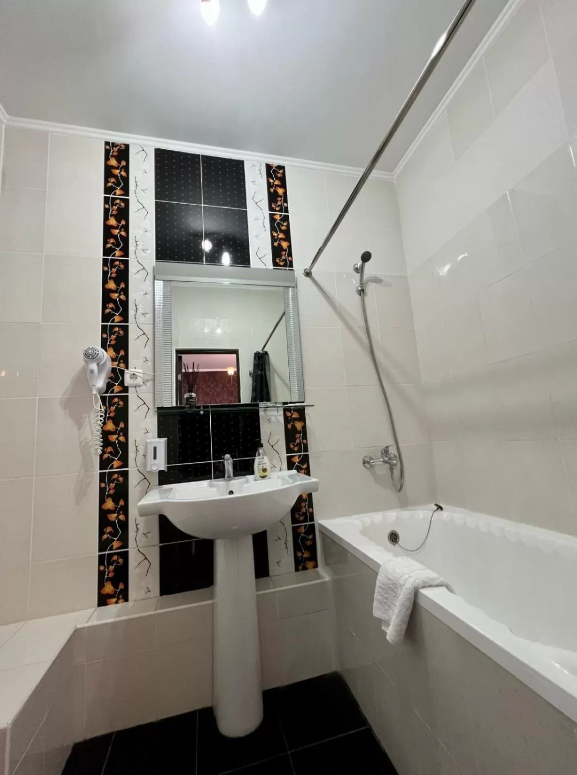 Shower in IRIS Hotel