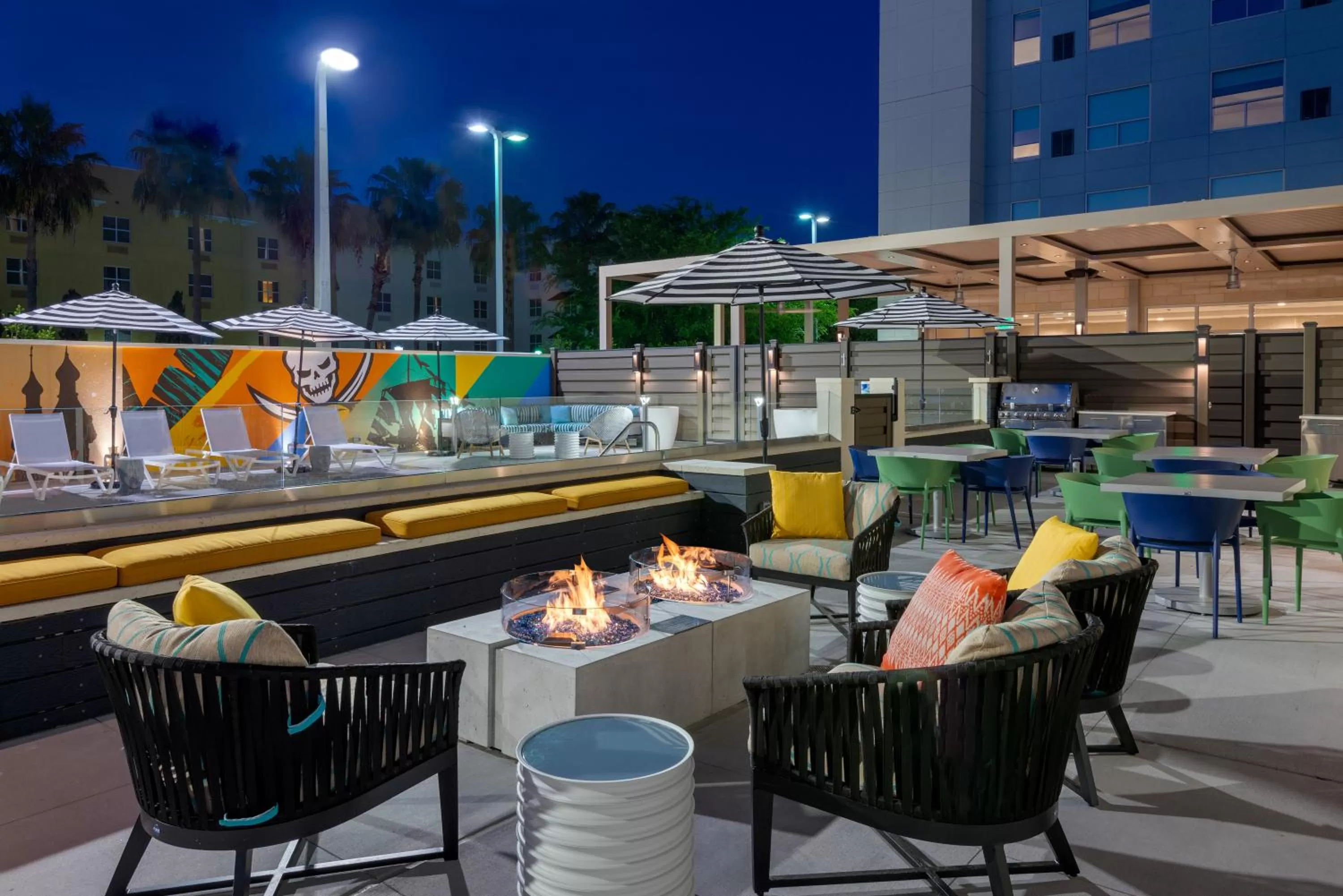 Patio in Hyatt House Tampa Airport/Westshore