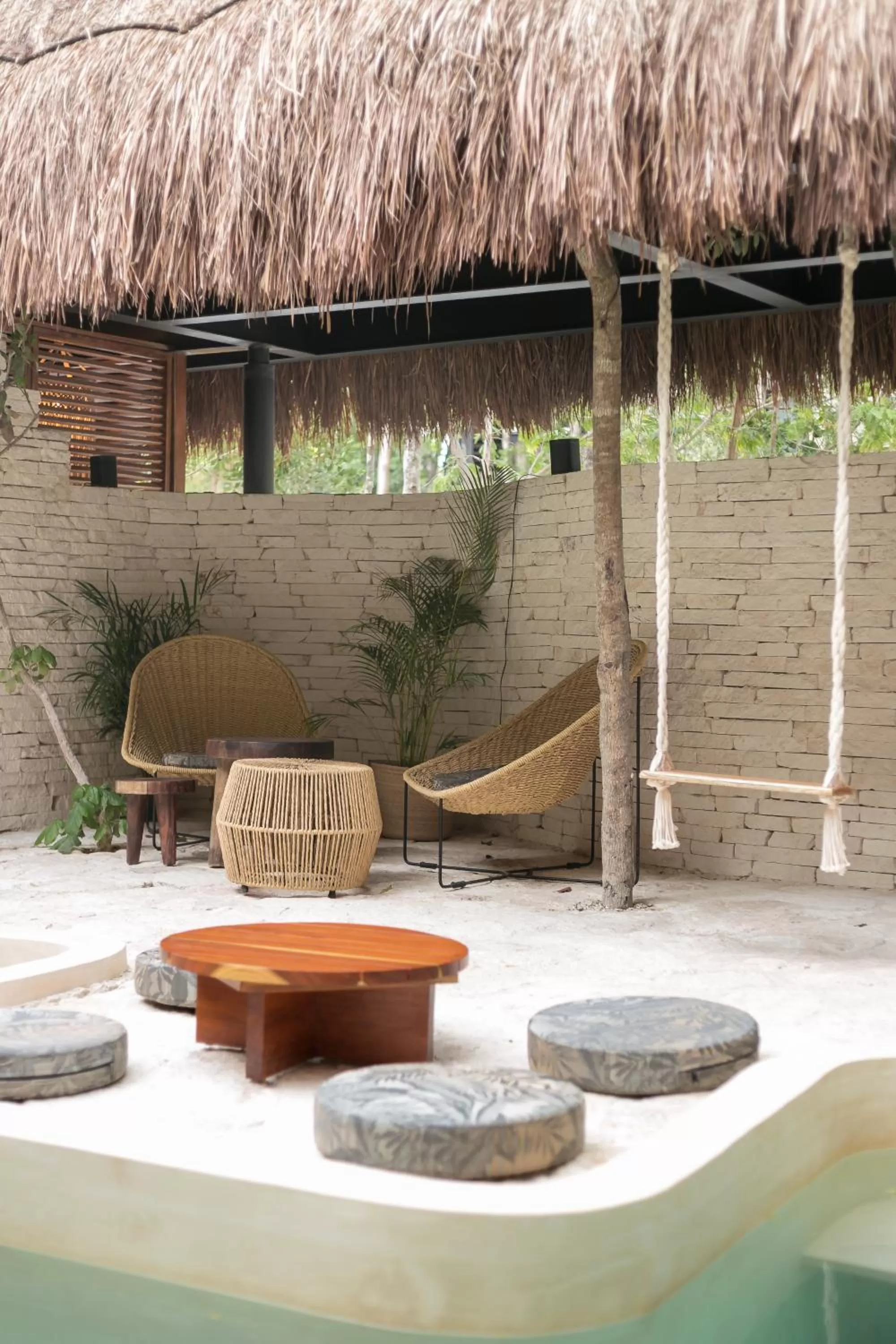 Patio in Zereno Tulum Beach Club Access